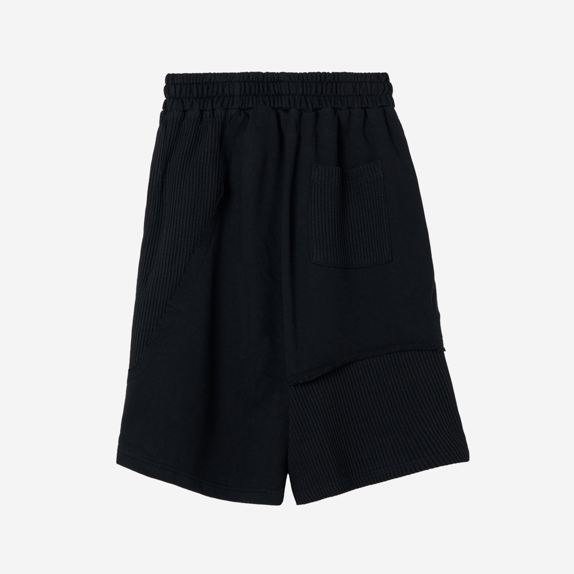 에크라손 숏배색 절개팬츠 블랙(Ecrzn Incision Shorts Black) - 2