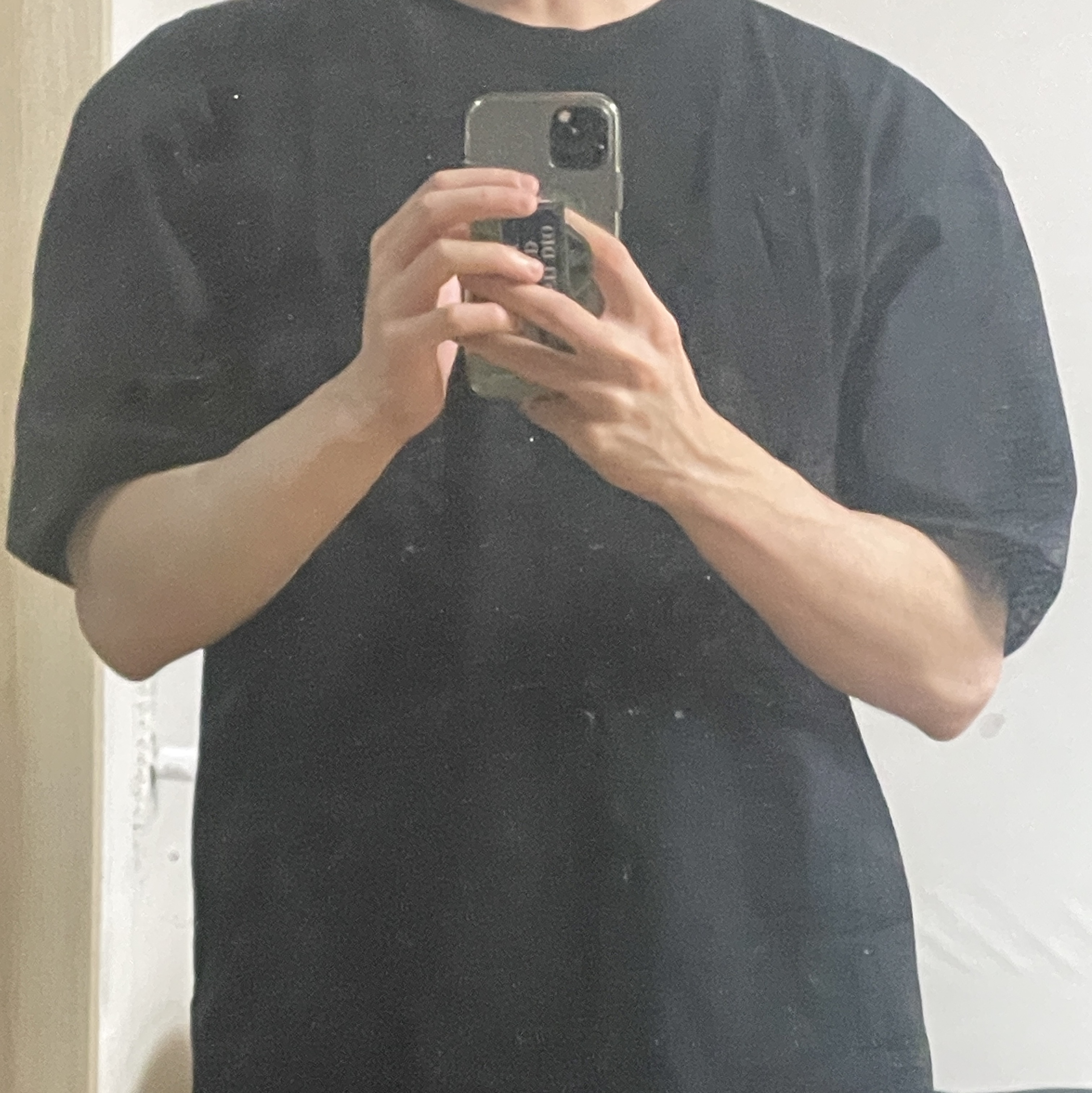 Camber USA Max Weigt Pocket T-shirt Black 착용 스타일
