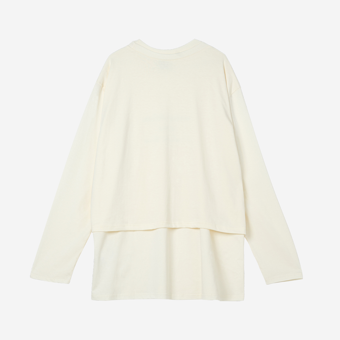 에크라손 이중넥 롱슬리브 옐로우(Ecrzn Double Neck Long Sleeve Yellow) - 2