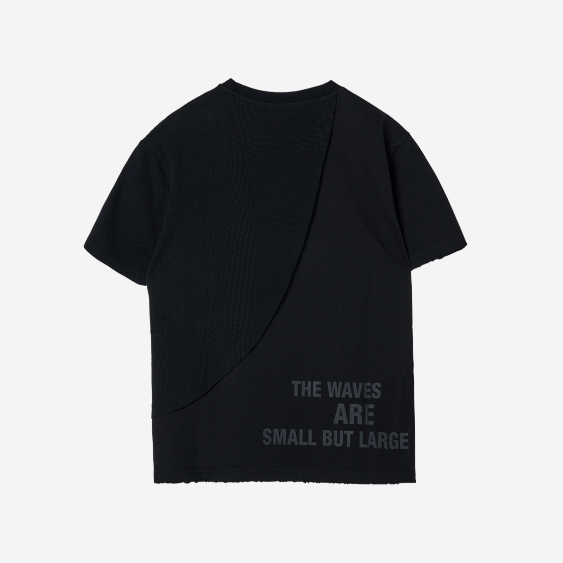 에크라손 슬림핏 배색티셔츠 블랙(Ecrzn Incision Slimfit T-Shirts Black) - 2