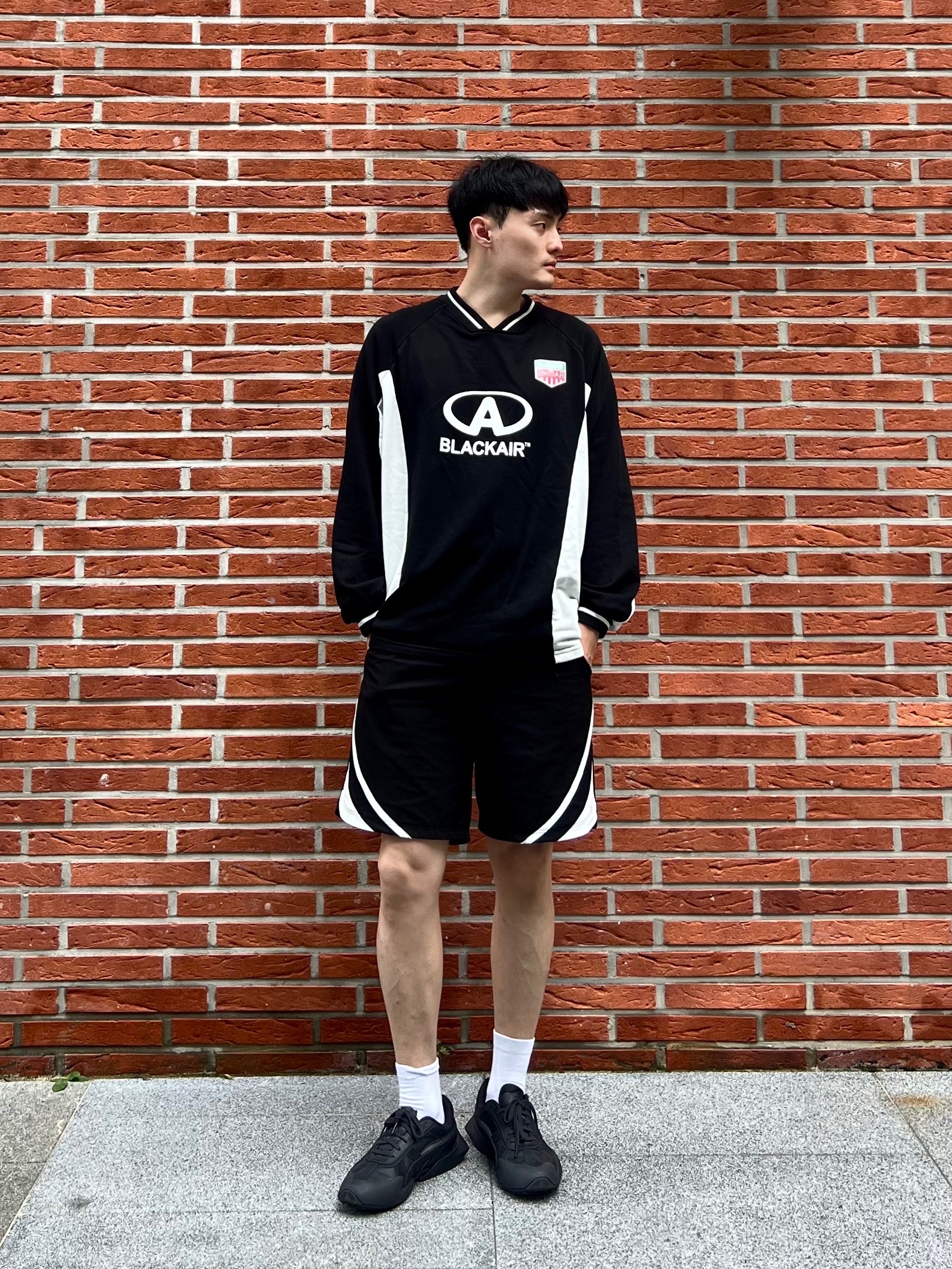 Puma Vaderon Black 착용 스타일 - 1