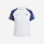 (W) Adidas x Sporty & Rich T-Shirt White Night Indigo - US Sizing