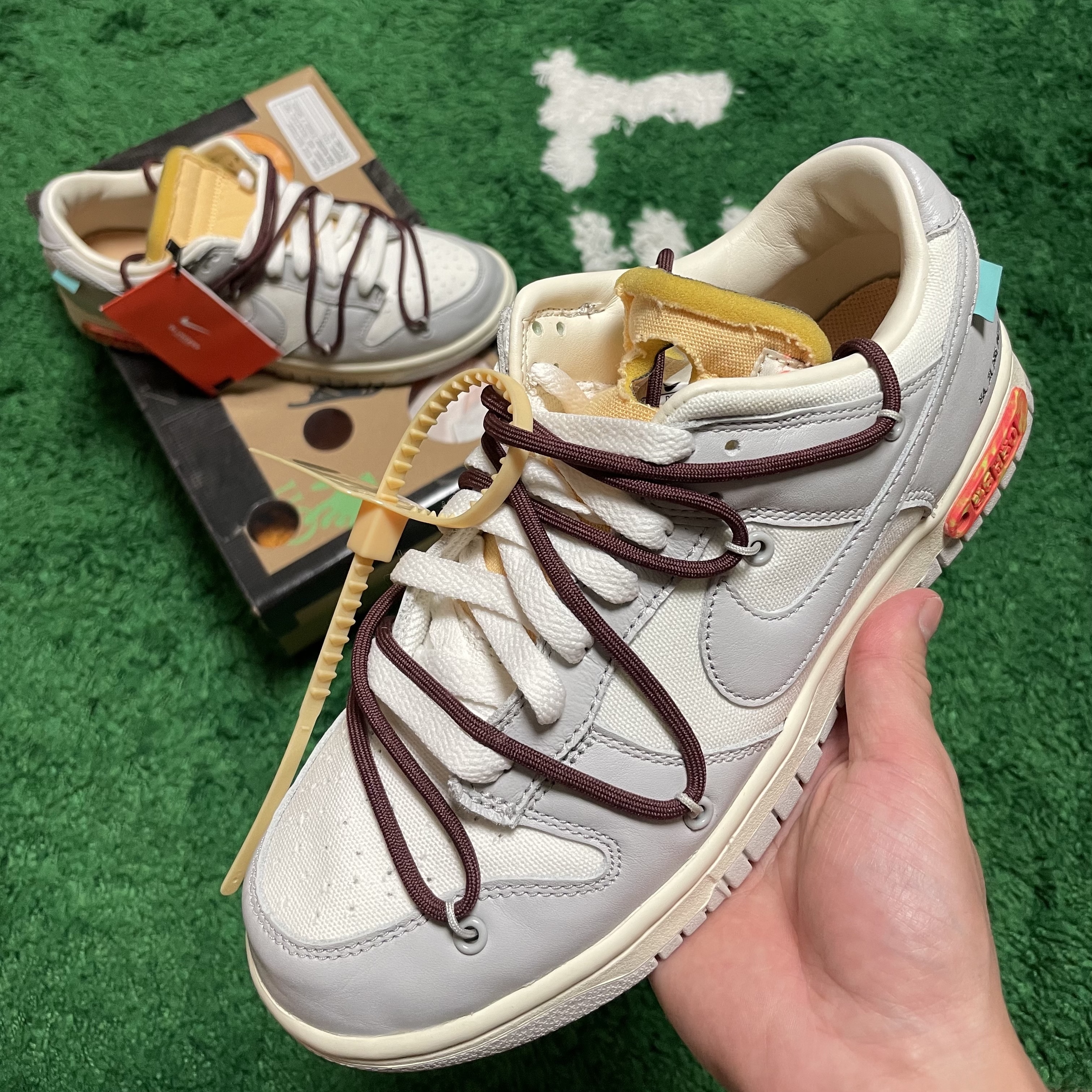 Nike x Off-White Dunk Low The 50 - Lot 46 착용 스타일 - 1