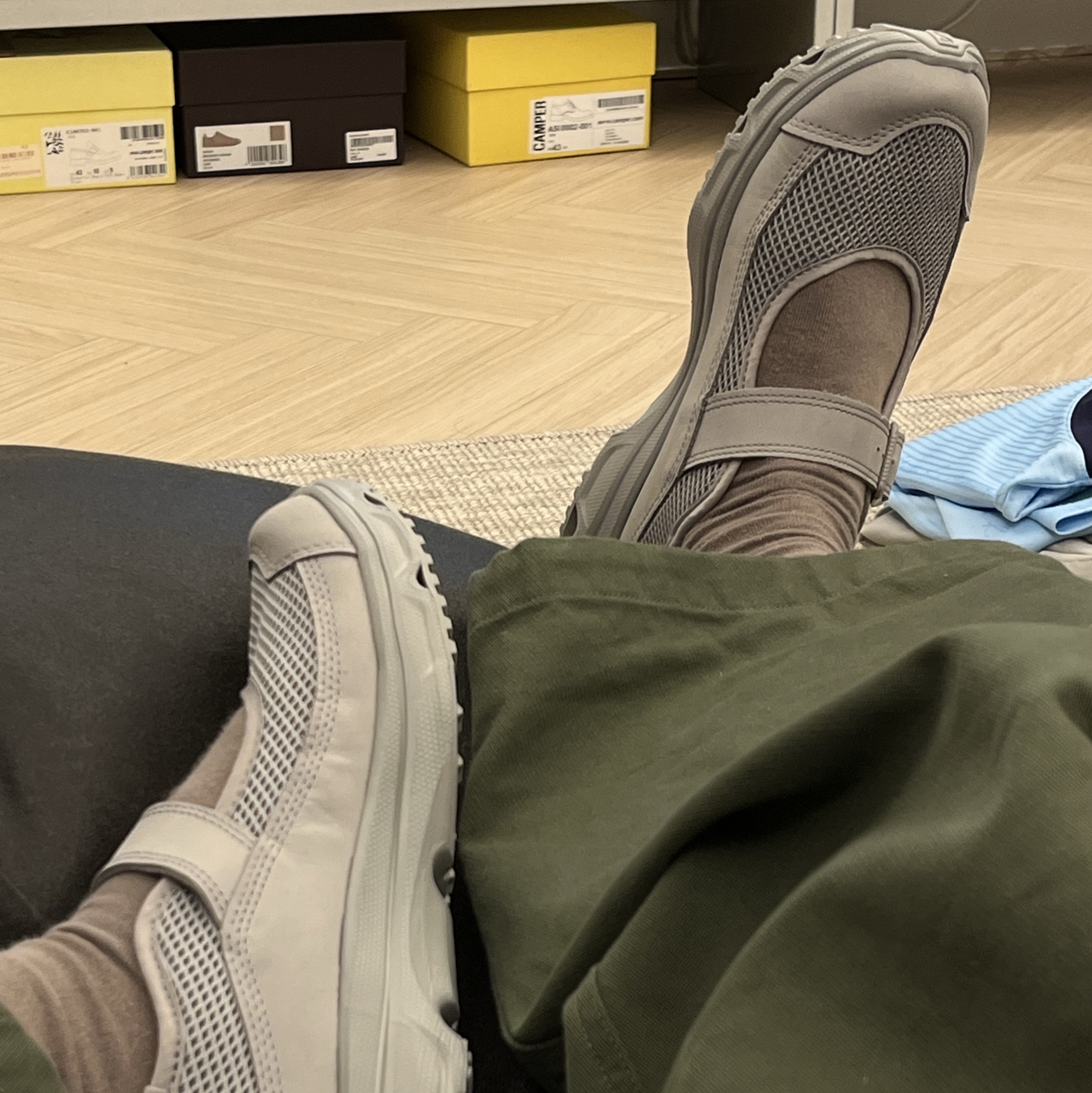 Salomon RX Marie Jeanne Ghost Gray 착용 스타일 - 5
