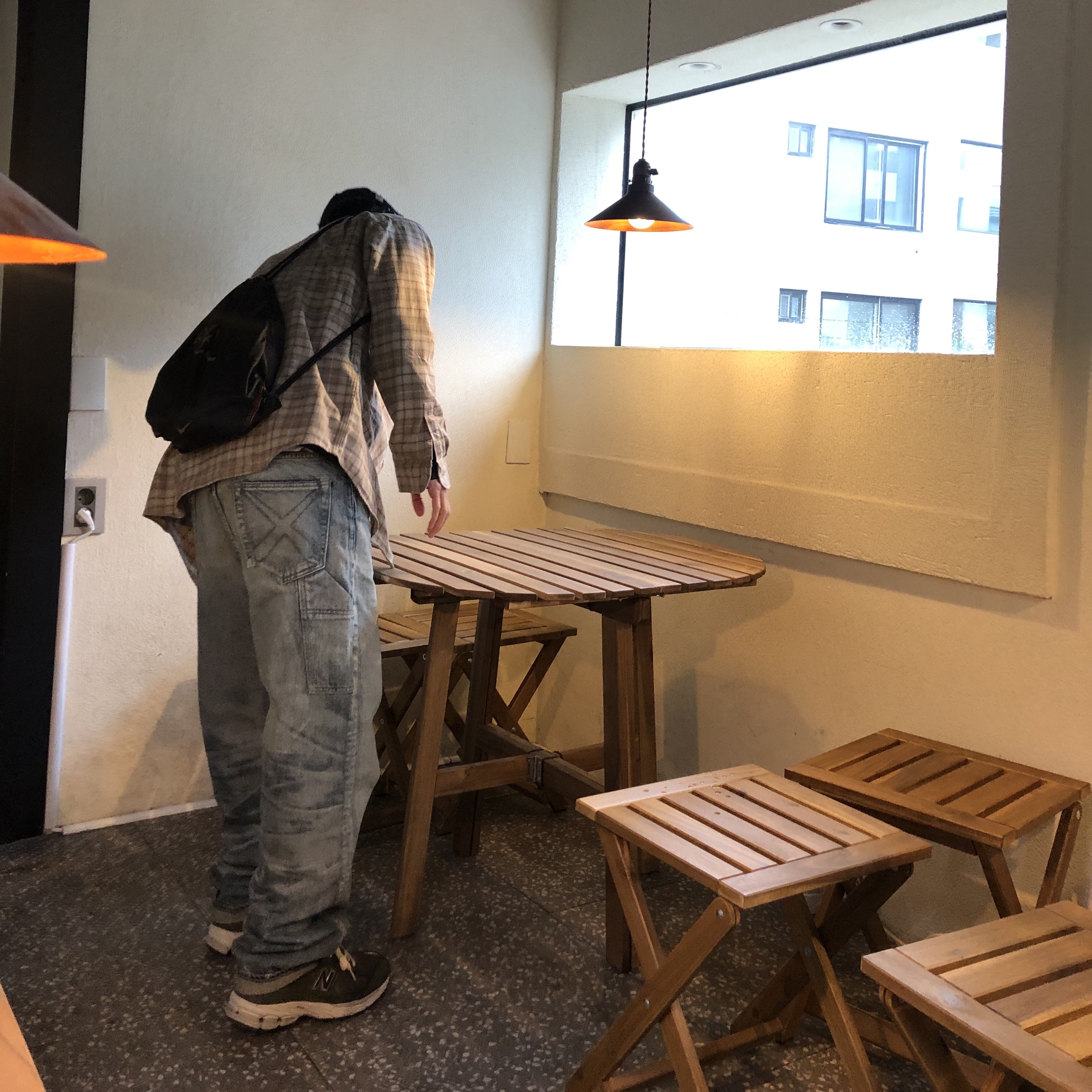Human Made x Kaws Denim Pants #2 Indigo 착용 스타일 - 2