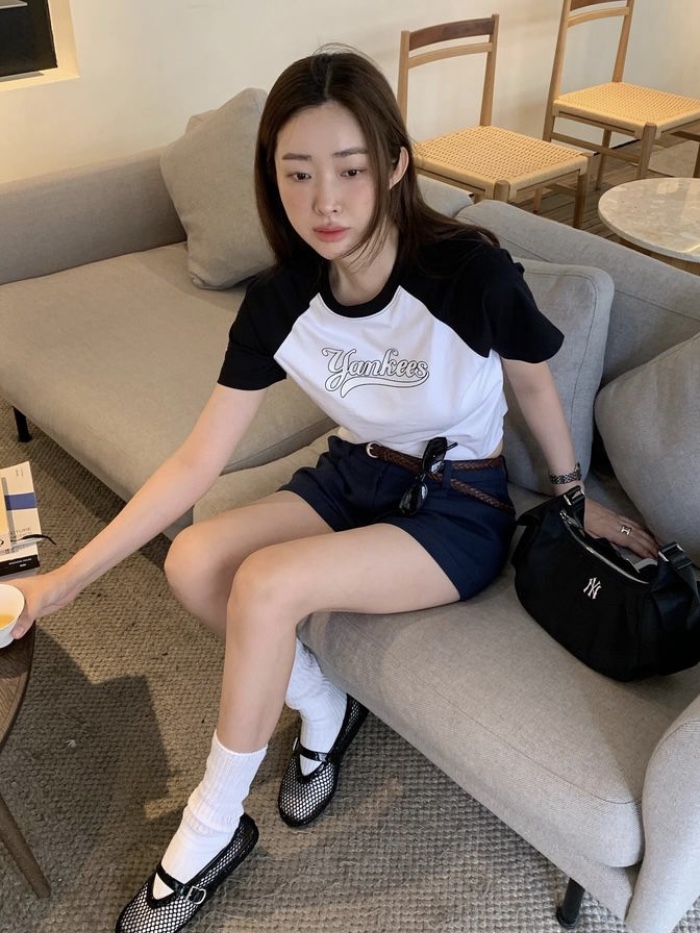 The Garment x Giaborghini Women Grete Mesh Black 착용 스타일 - 2