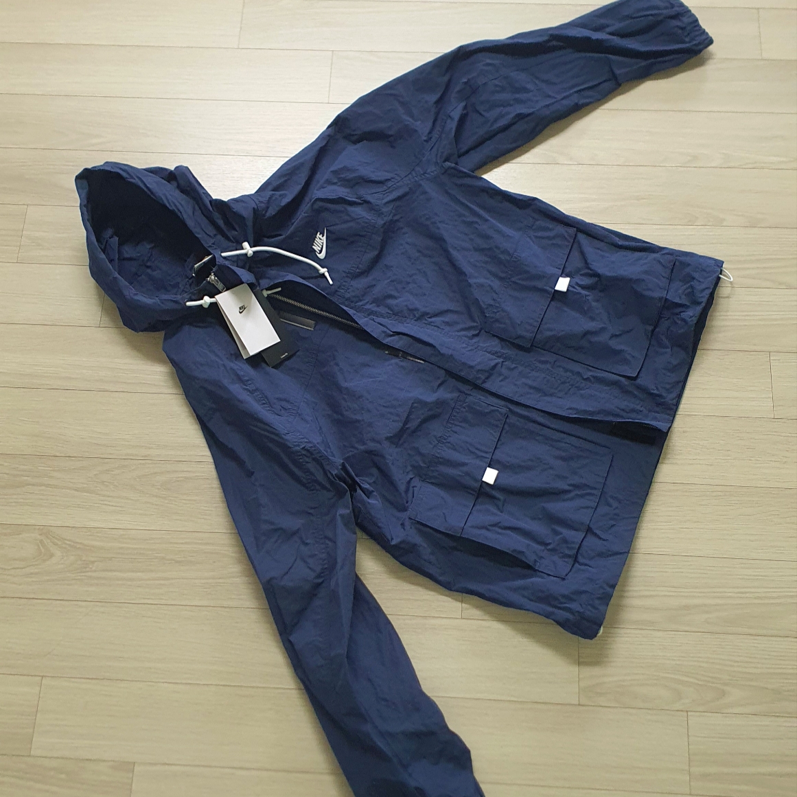 Nike Club Bowline Jacket University Gold - Asia 착용 스타일 - 2