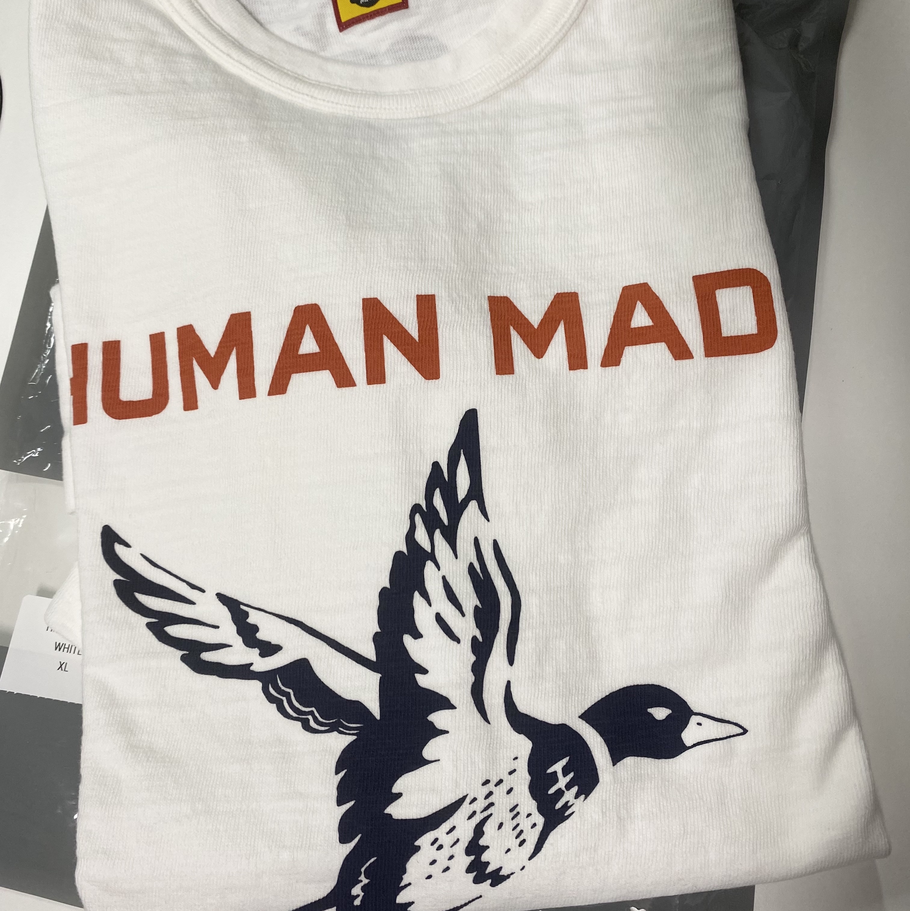 Human Made Graphic T-Shirt #19 White 착용 스타일