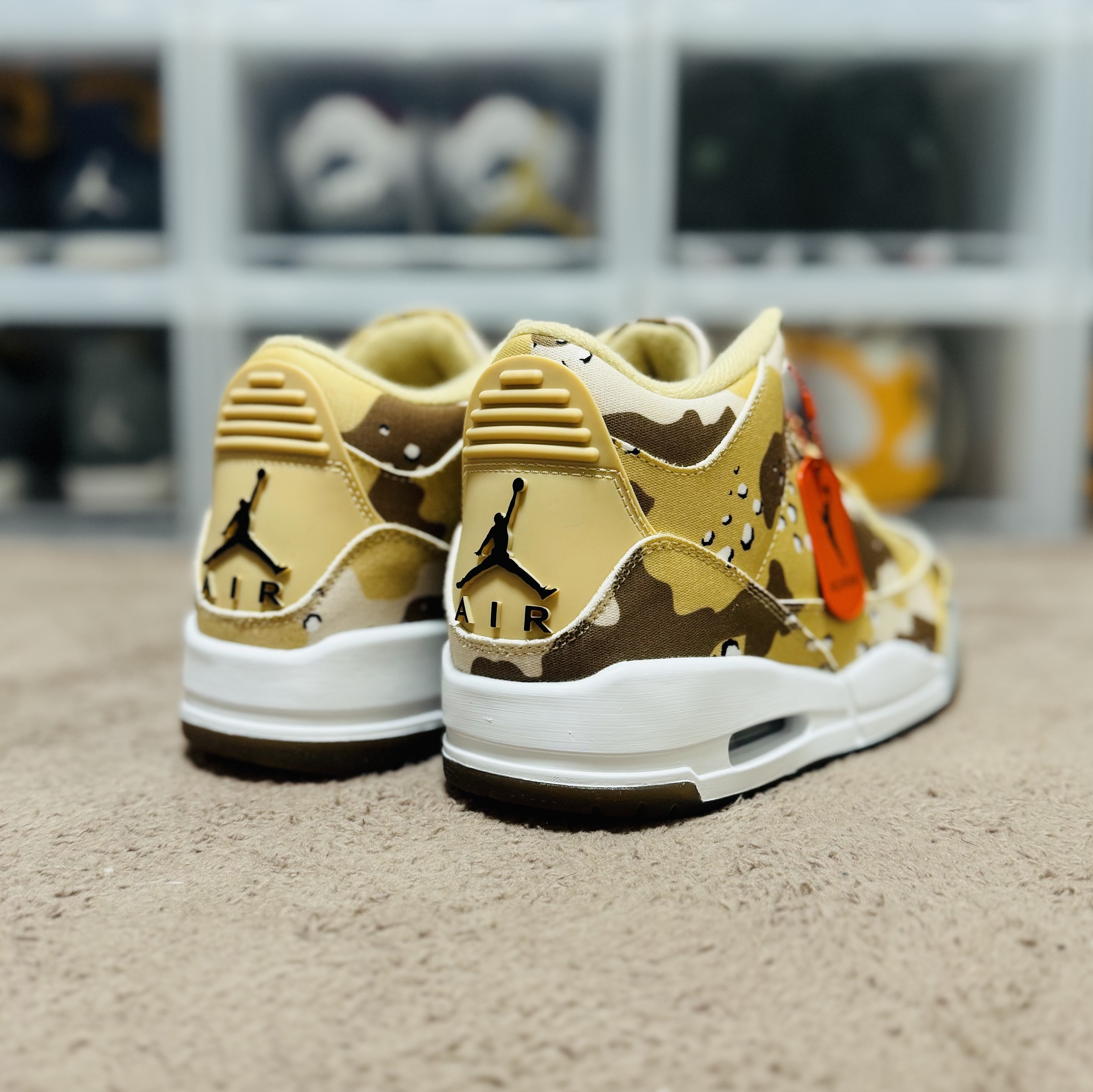 (W) Jordan 3 Retro Desert Camo 착용 스타일