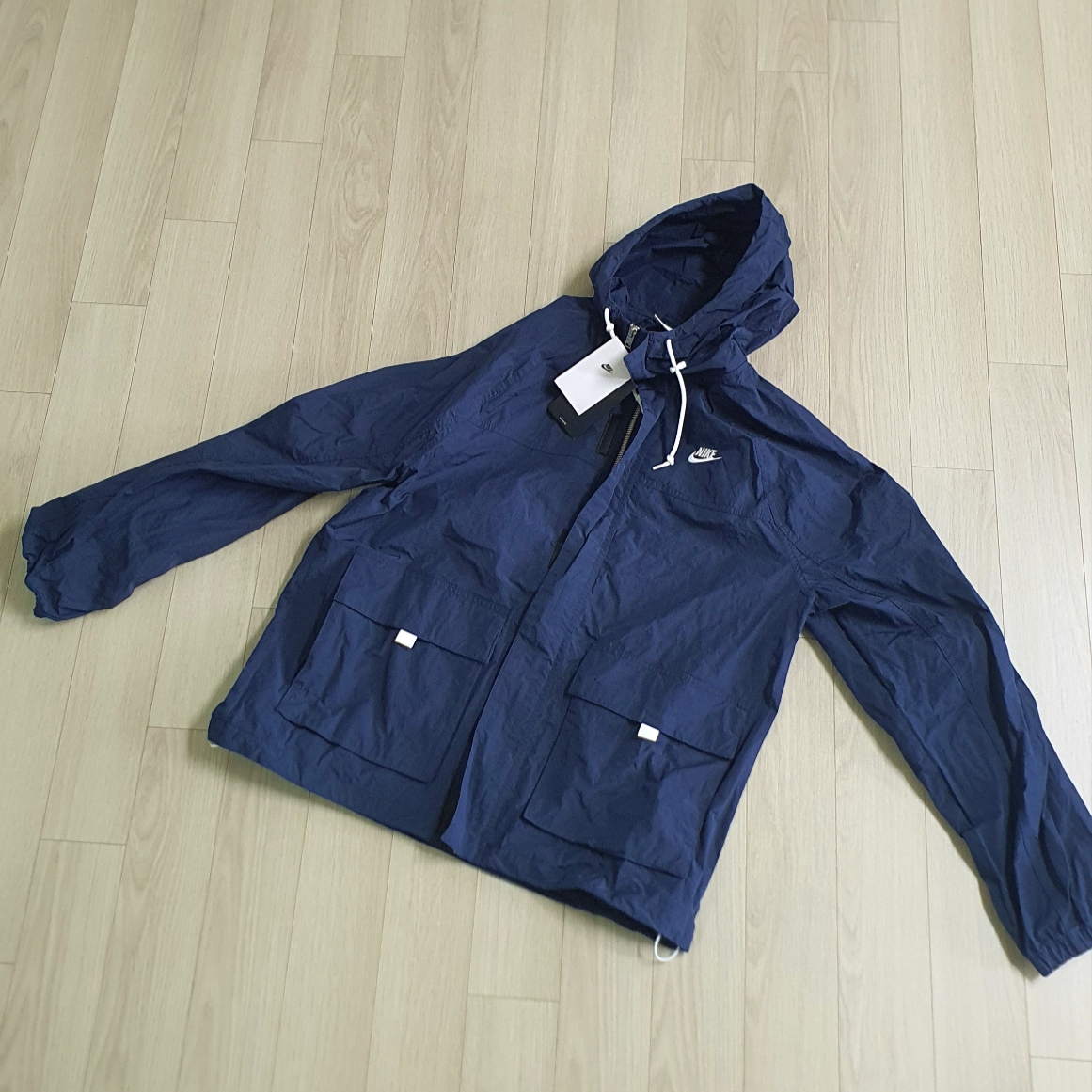 Nike Club Bowline Jacket University Gold - Asia 착용 스타일 - 1