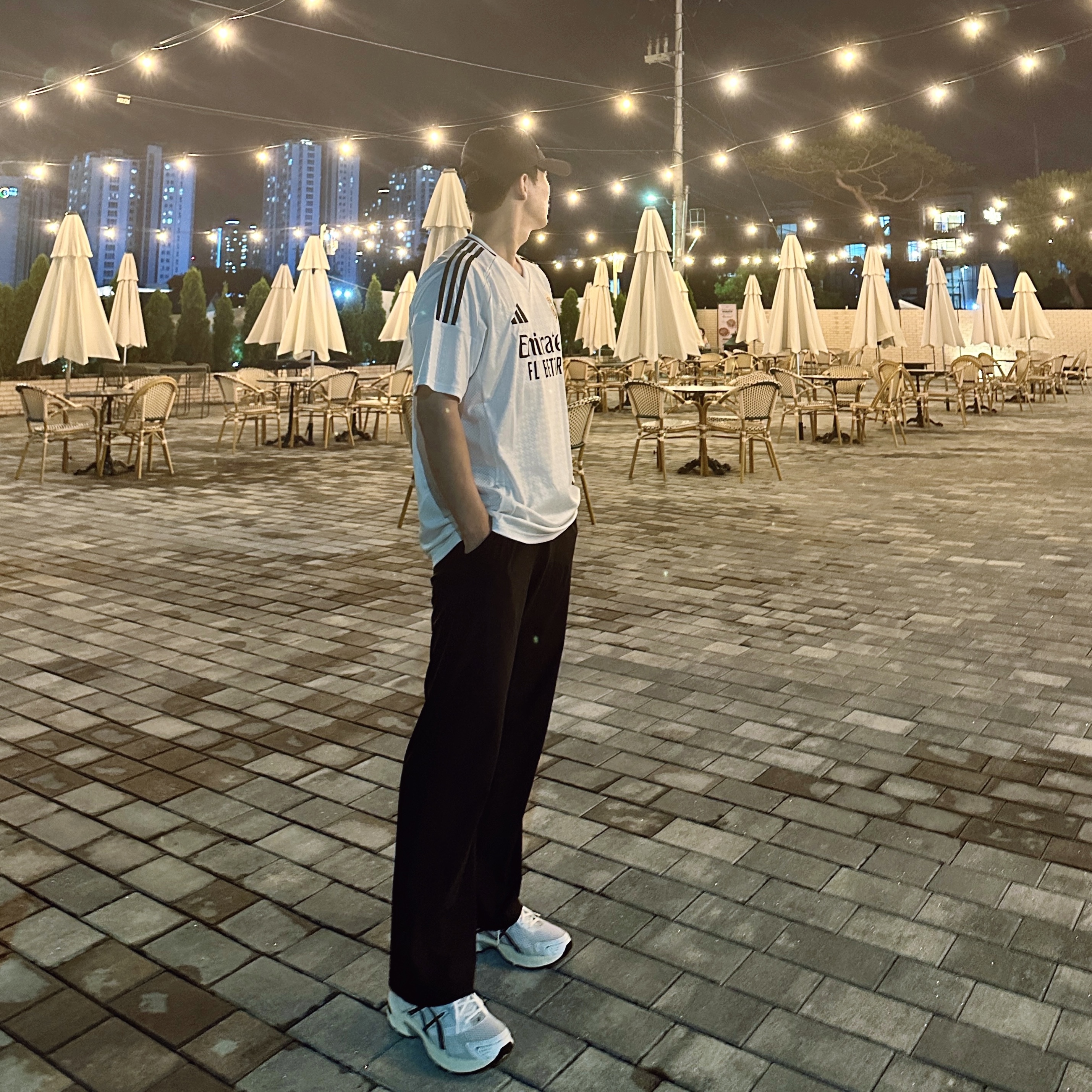 Asics Gel-1130 White Cloud Grey, Adidas Real Madrid 2024/25 Home Jersey White - KR Sizing (Non Marking Ver.) 착용 스타일
