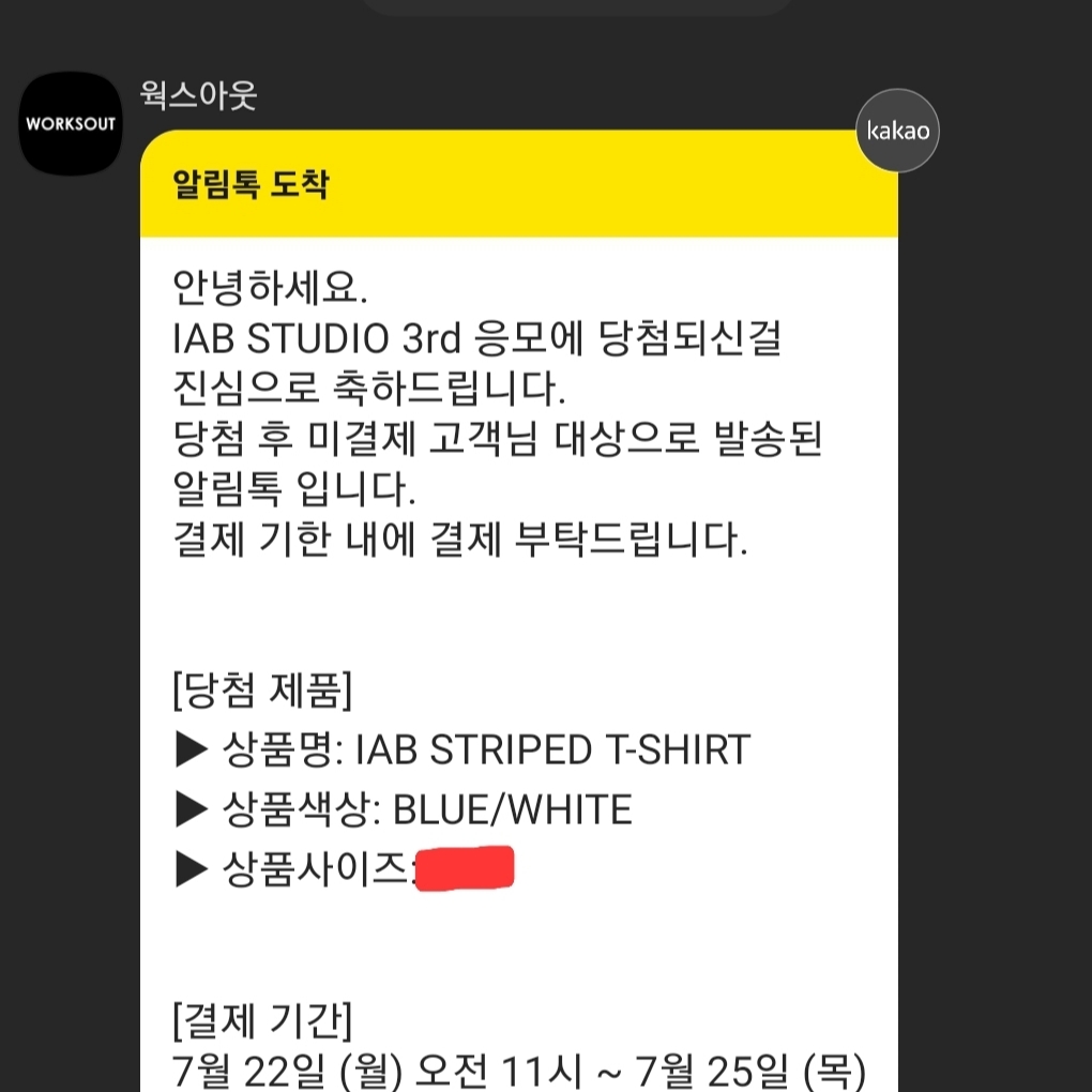 IAB Studio Striped T-Shirt Blue White 착용 스타일 - 1