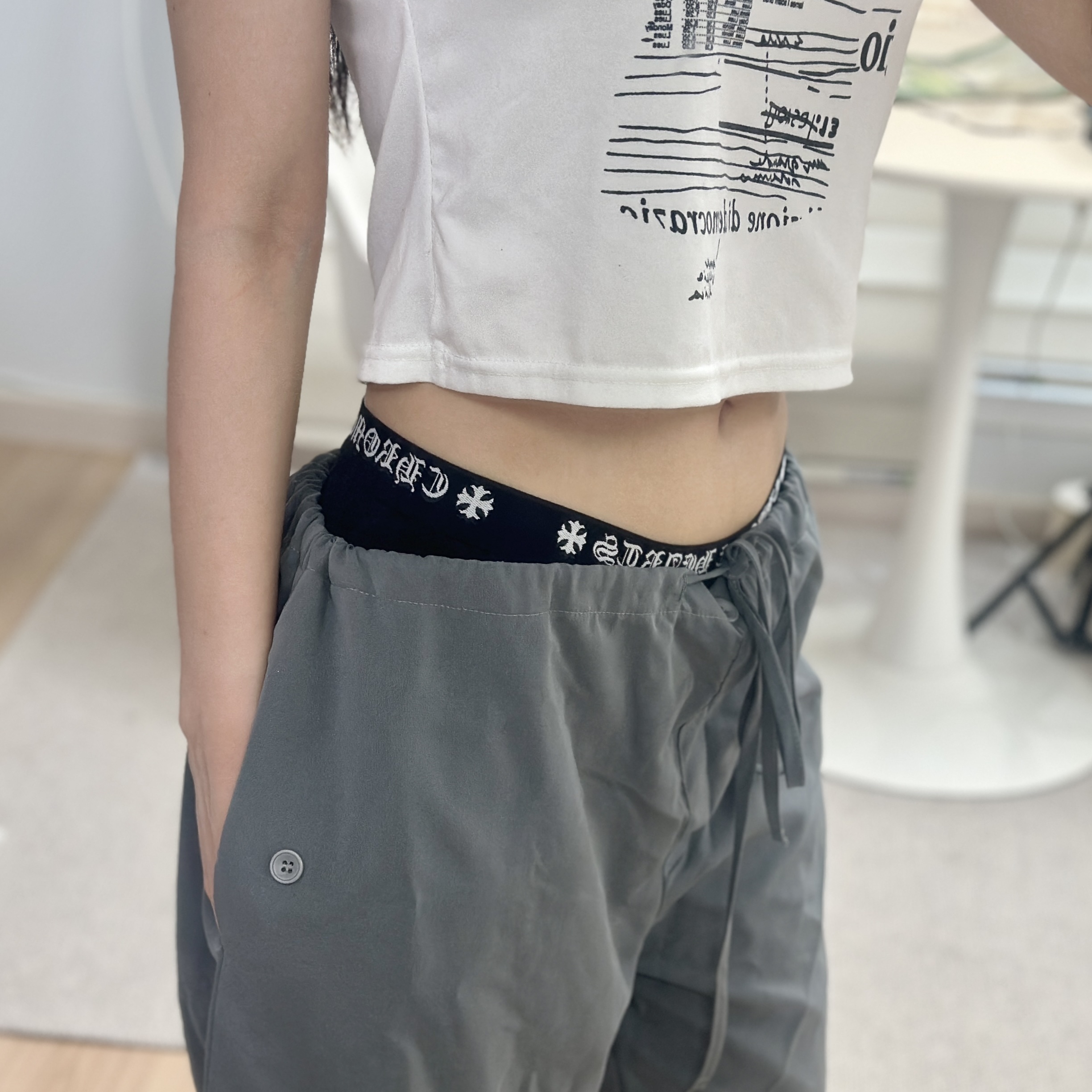 Chrome Hearts Boxer Brief Black 착용 스타일 - 1