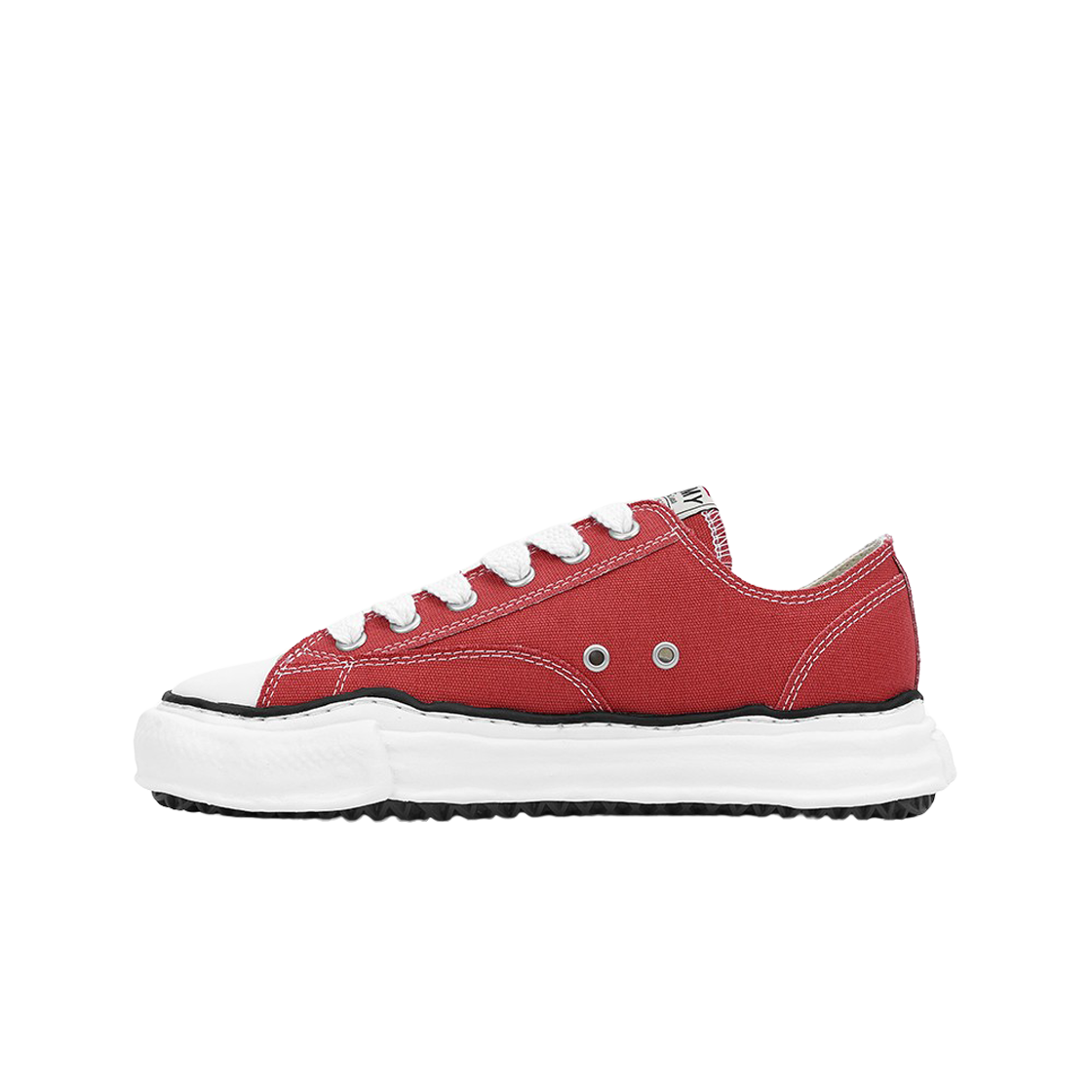 A01FW702-ORANGE Maison Mihara Yasuhiro Peterson OG Sole Canvas Low Sneakers Orange - #2