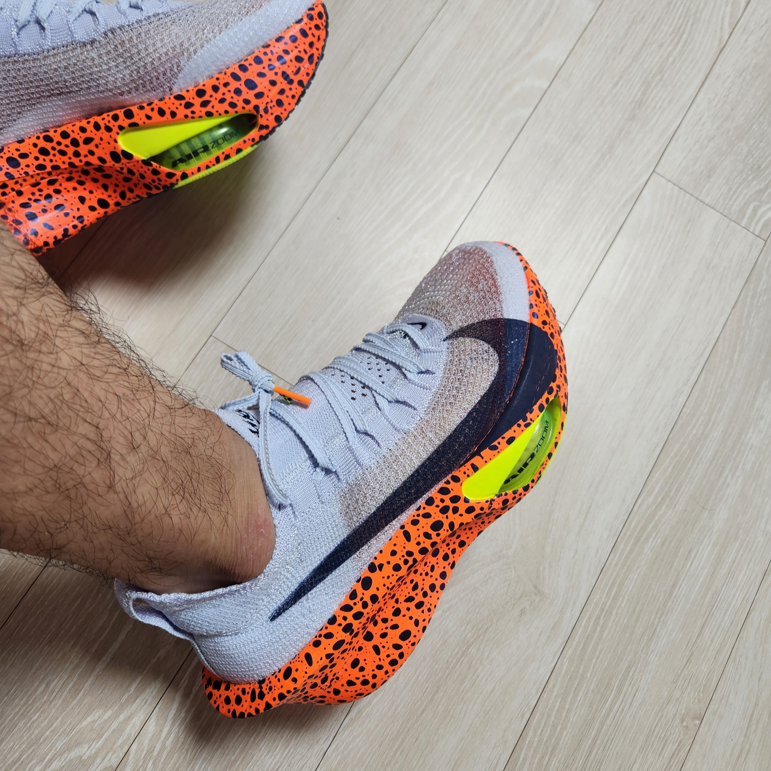 (W) Nike Air Zoom Alphafly Next% 3 Olympic Safari 착용 스타일 - 6