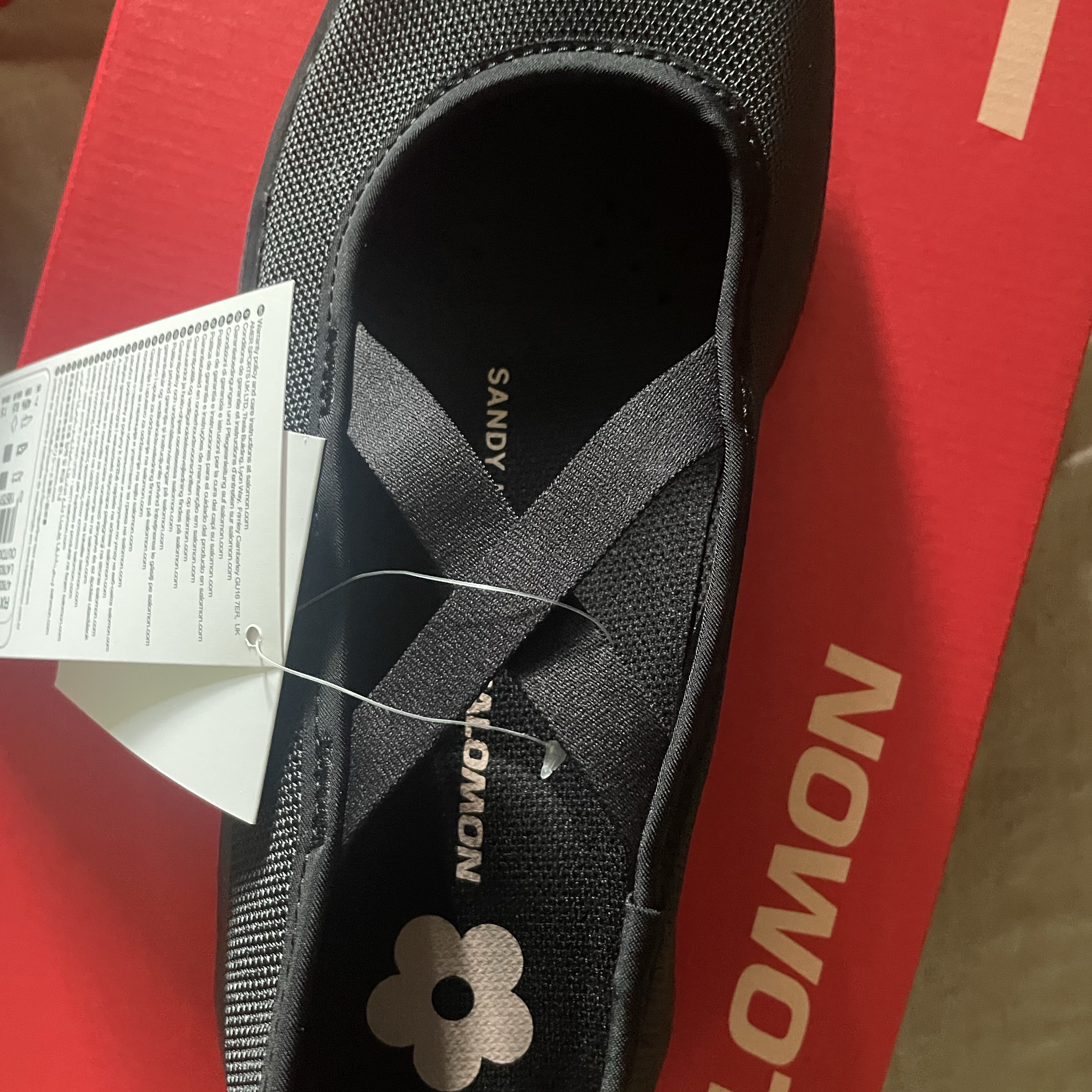 Salomon x Sandy Liang Speedcross 3 Ribbon, Salomon x Sandy Liang RX Marie Jeanne Black ์ฐฉ์ฉ ์คํ์ผ - 5