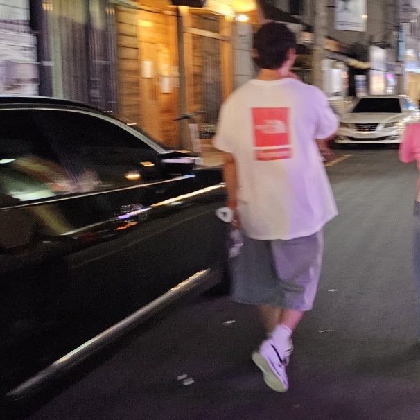 Supreme x The North Face S/S Top White - 24SS 착용 스타일 - 1