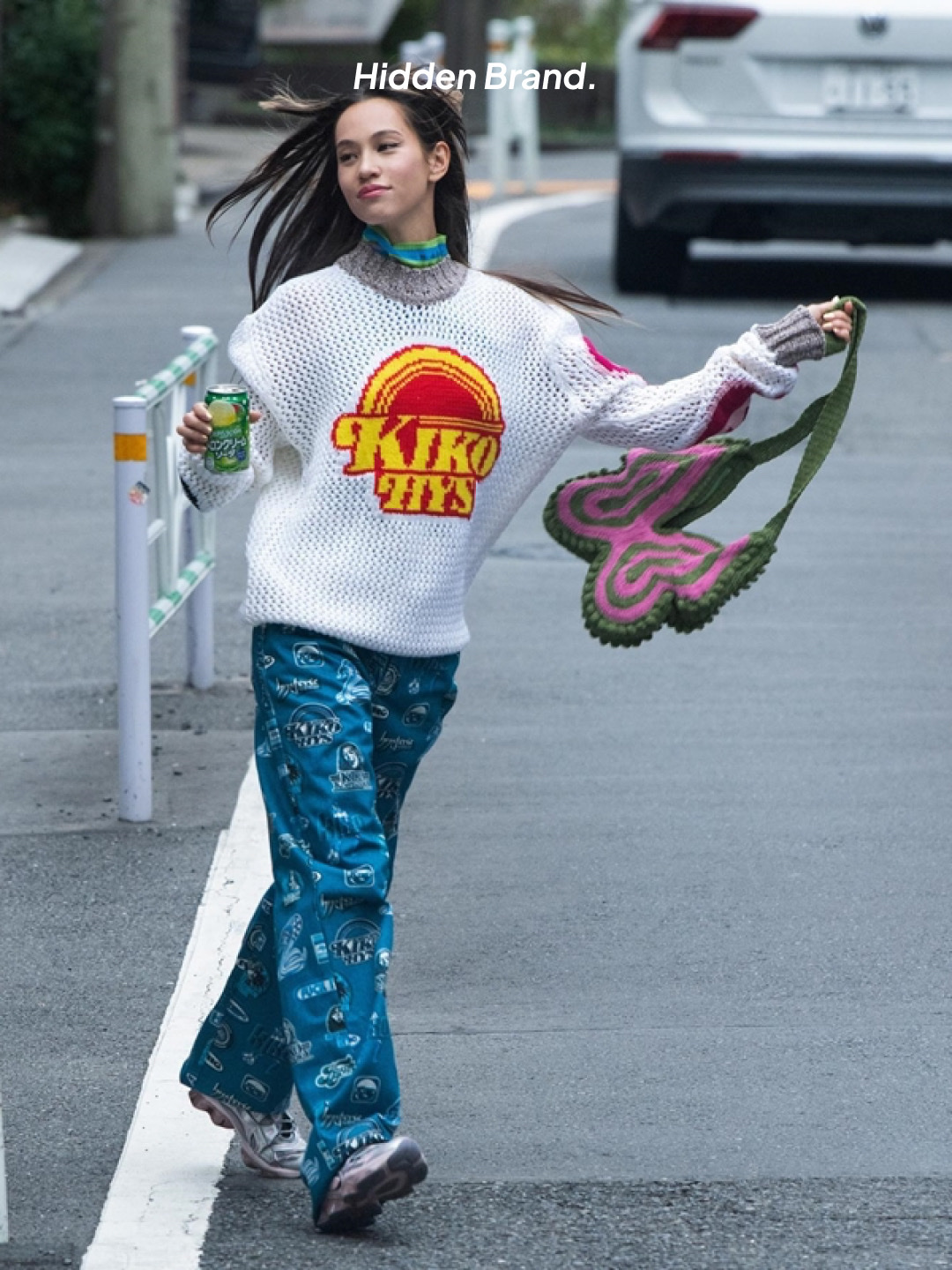 (W) Asics x Kiko Kostadinov x Hysteric Glamour Gel-Quantum Cotton Candy, (W) Asics x Kiko Kostadinov x Hysteric Glamour Gel-Quantum Lylia Pure Silver Blue Expanse 착용 스타일 - 6