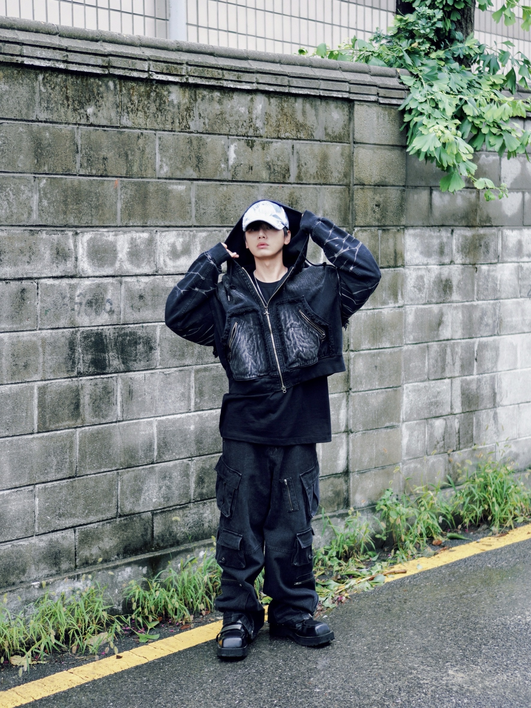 Balenciaga Inspector 40mm Derby Black 착용 스타일