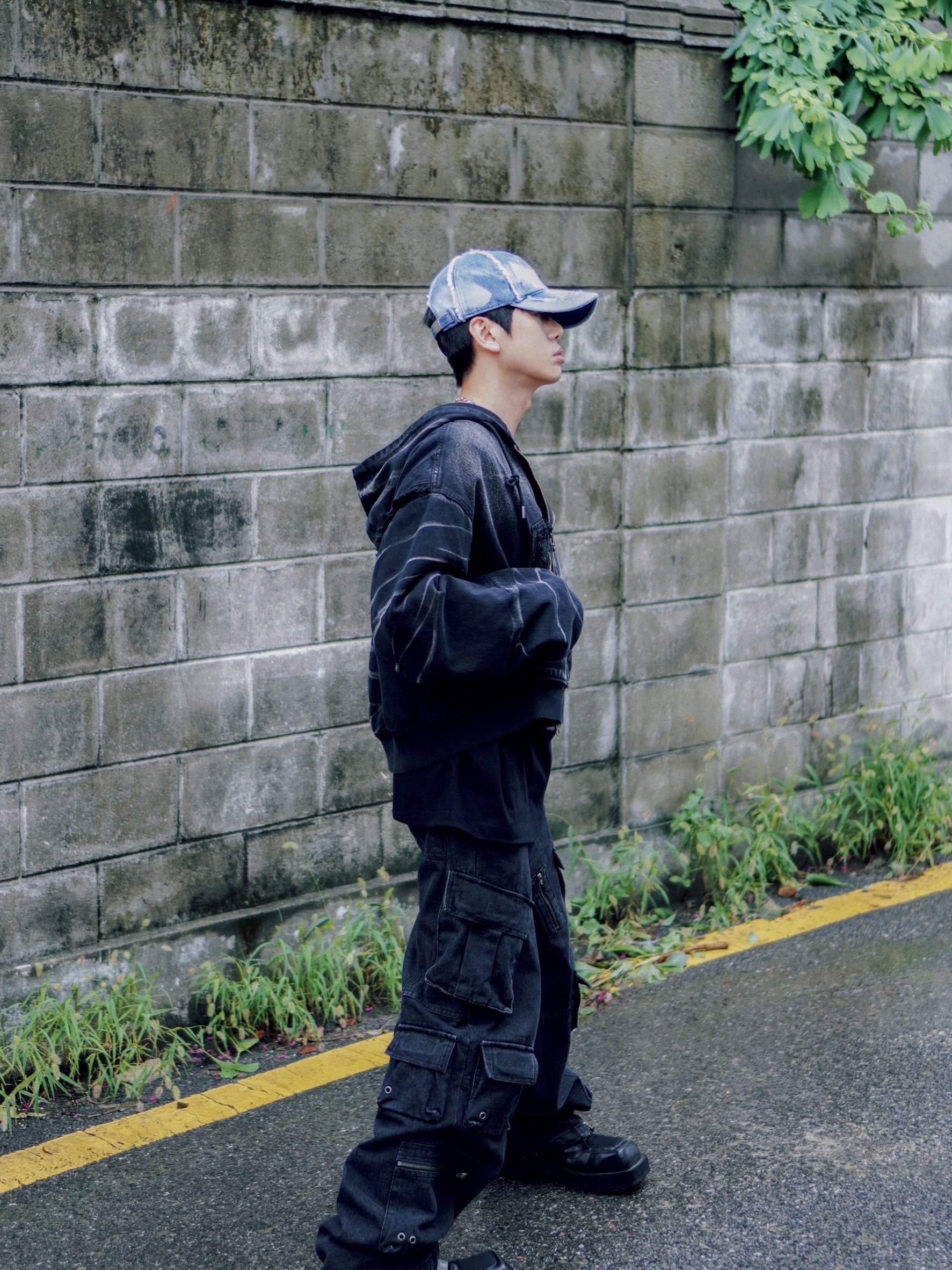 Balenciaga Inspector 40mm Derby Black 착용 스타일