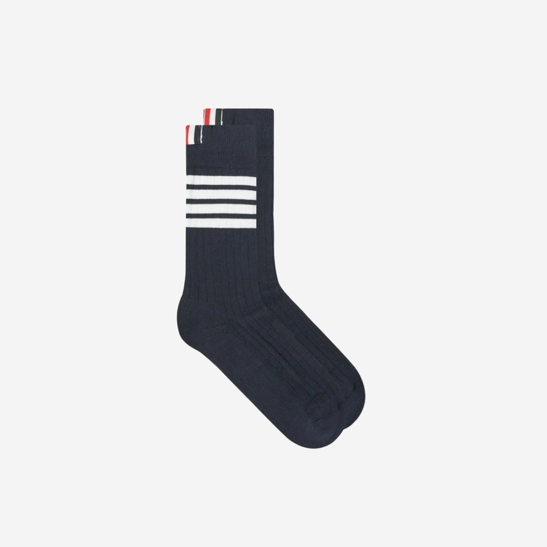 Thom Browne Sport 4-Bar Socks Navy 상세 이미지 1