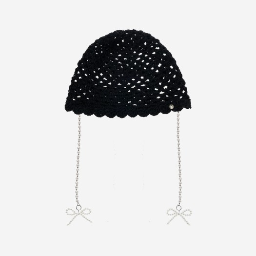 [KREAM 단독] Yegg Pearl Drop beanie black