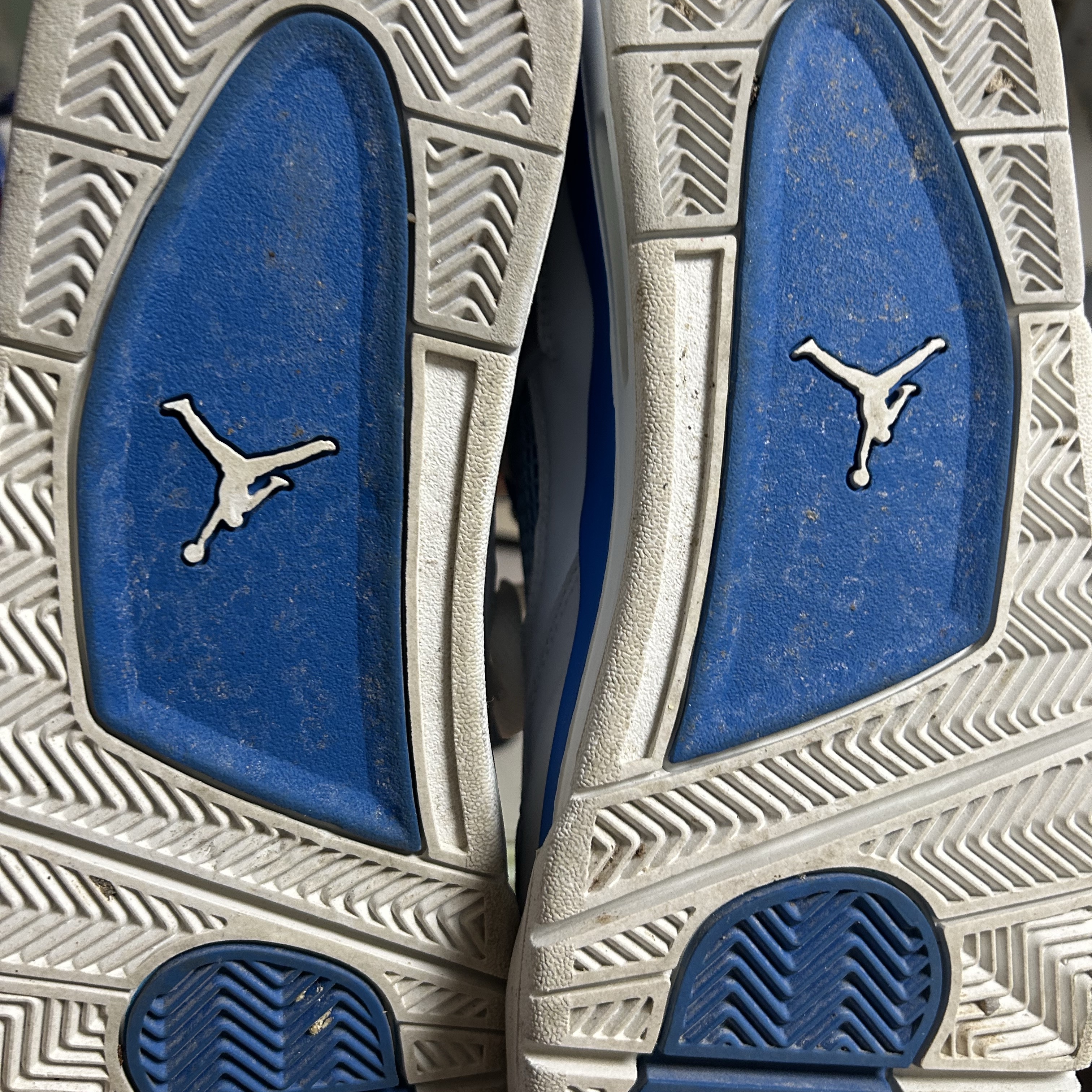 Jordan 4 Golf White Military Blue 착용 스타일 - 4