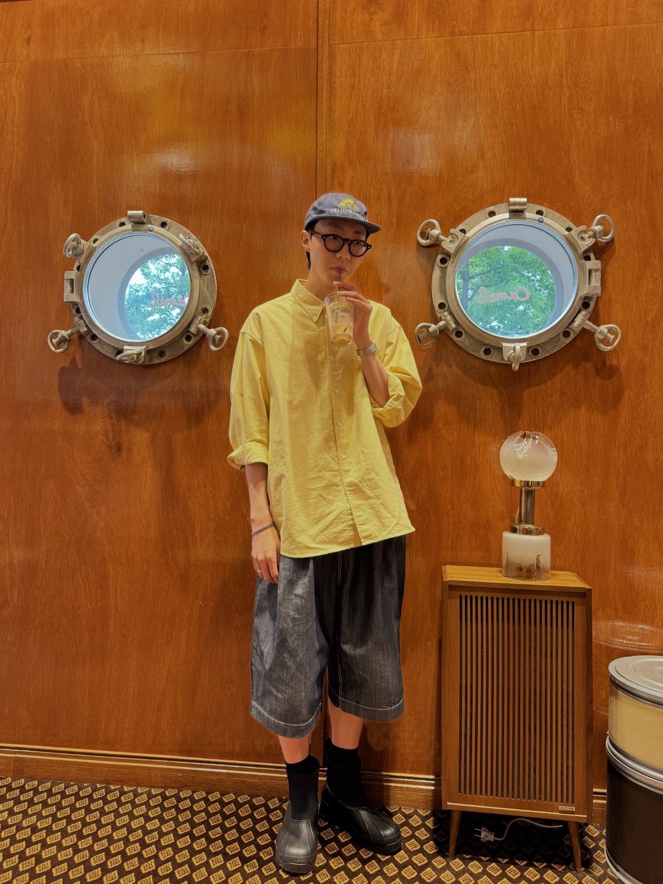 Effector x efiLevol AW Clear Grey, Effector x efiLevol AW Turtle 착용 스타일