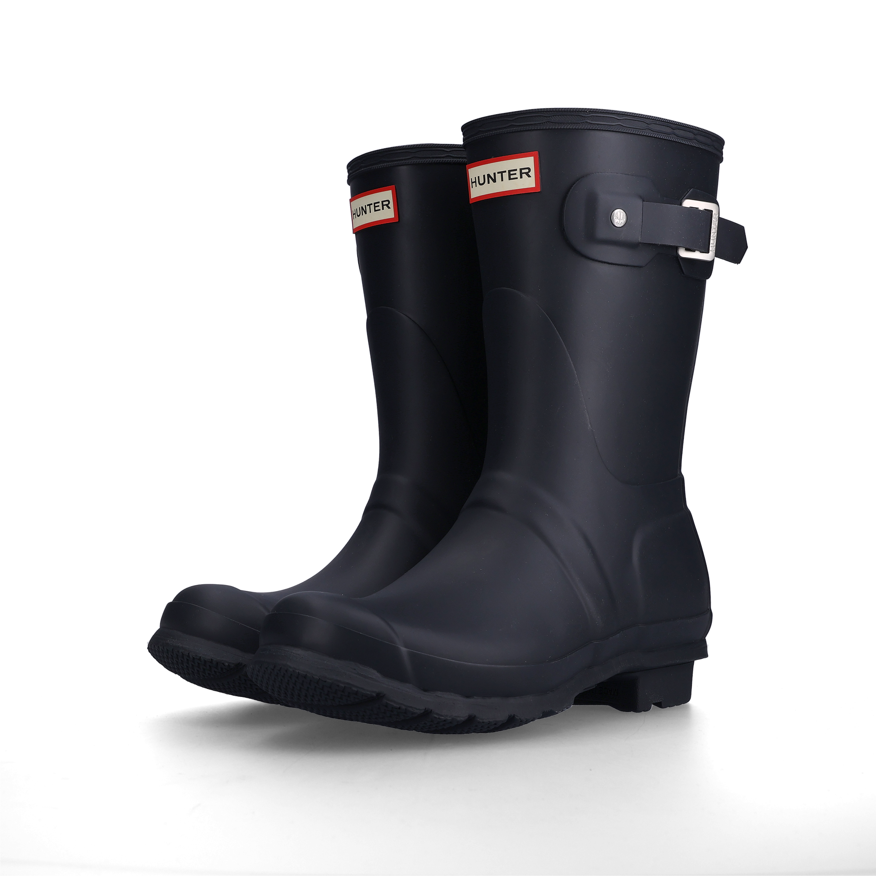 (W) Hunter Original Short Rain Boots Navy