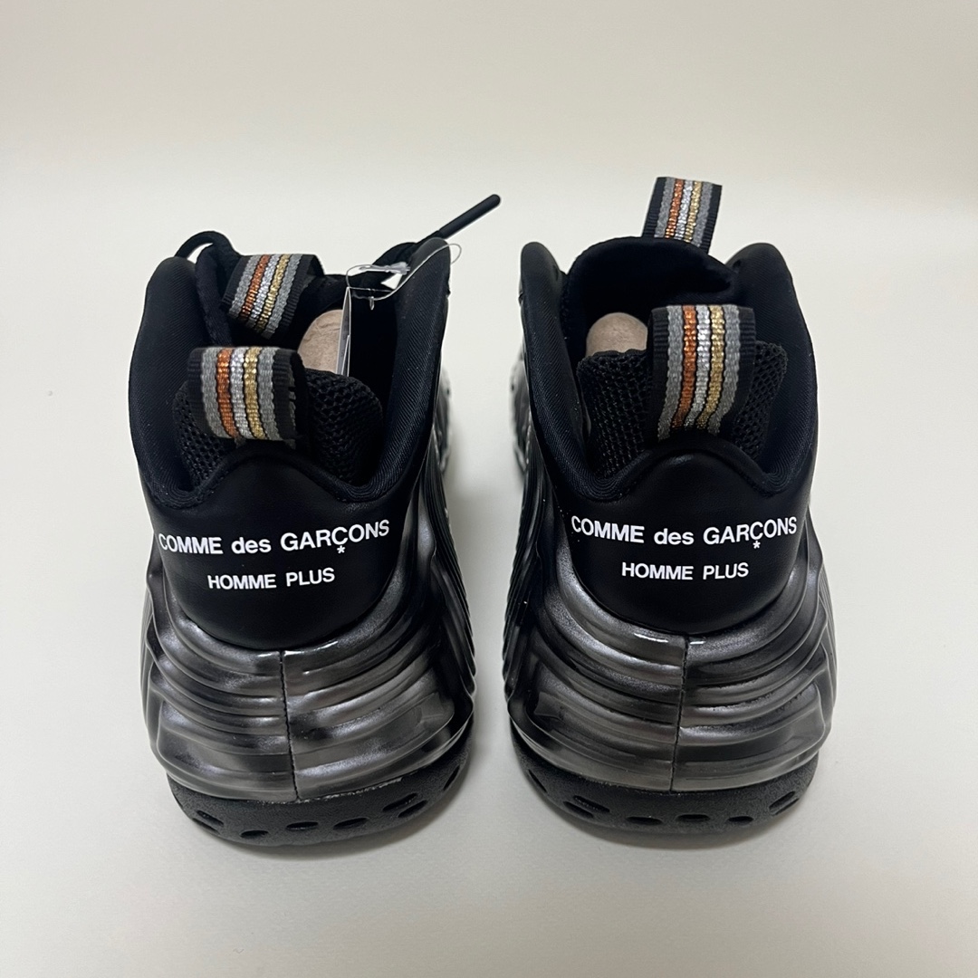 Nike x Comme des Garcons Homme Plus Air Foamposite One SP Black White 착용 스타일 - 2