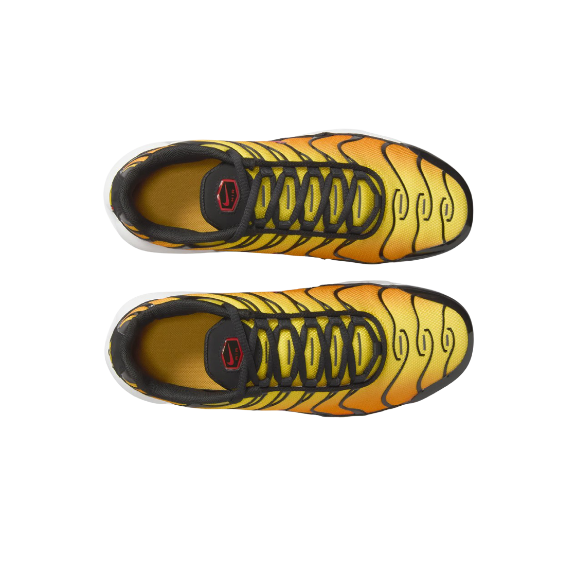 (GS) 나이키 에어맥스 플러스 브라이트 세라믹 앤 투어 옐로우((GS) Nike Air Max Plus Bright Ceramic and Tour Yellow) - 2