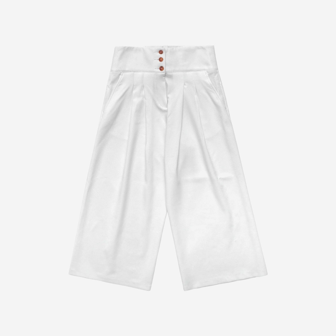 (W) Malbon Golf x Adidas Culotte Pants White - Asia Sizing 상세 이미지 1