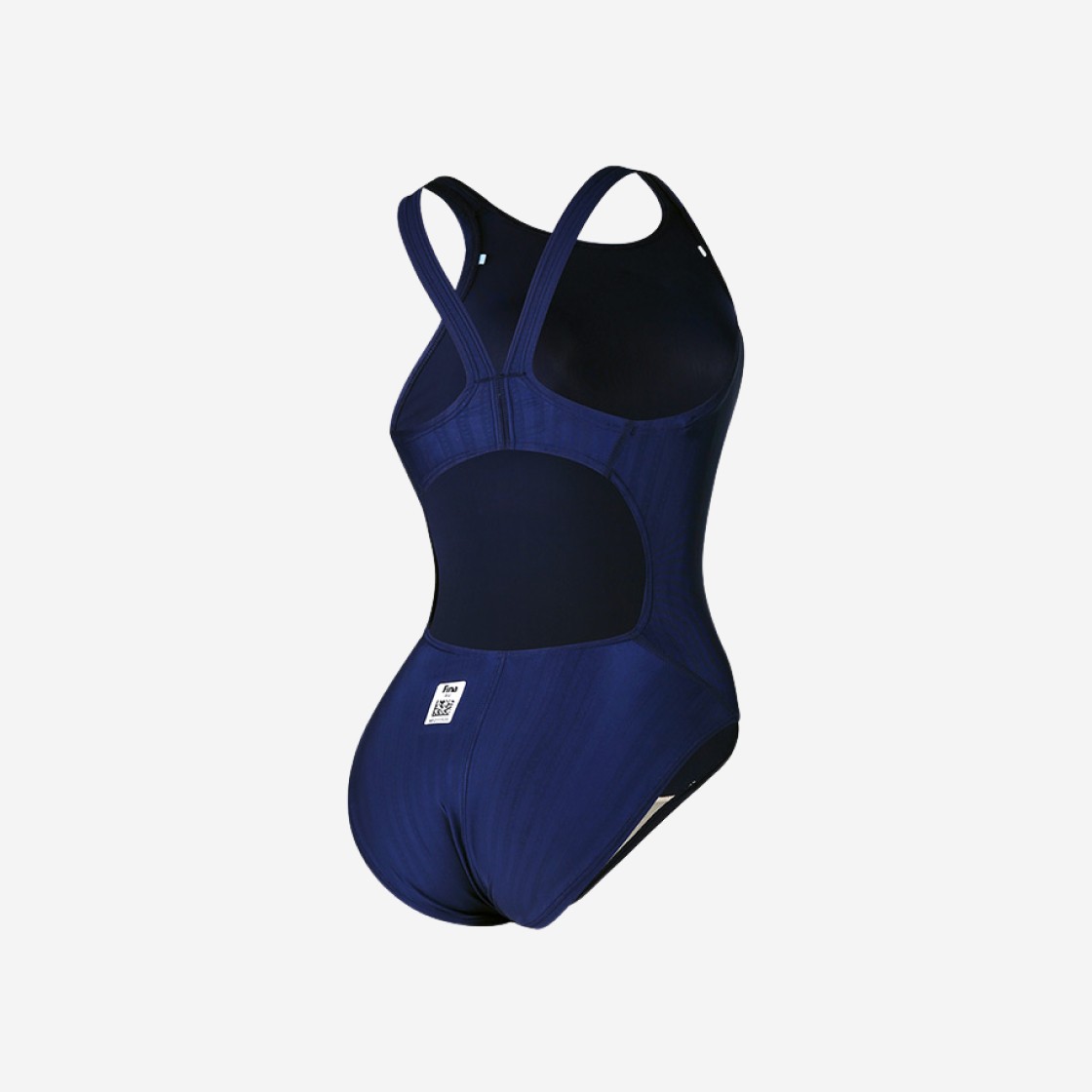 (W) Mizuno Stream Ace Solid Racer Back Tech Suit Swimsuit Navy 상세 이미지 2