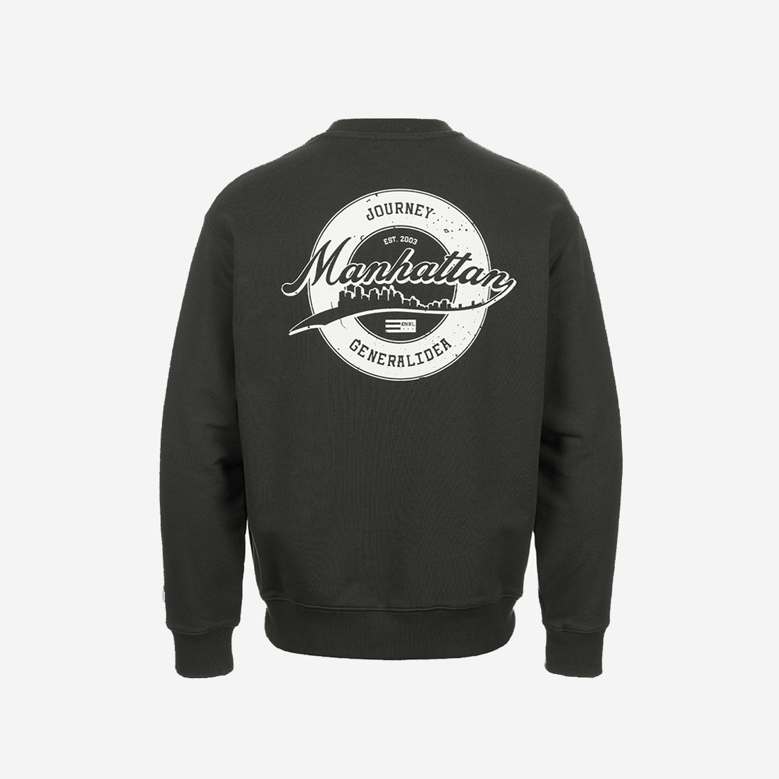 제너럴아이디어 유니섹스 맨하탄 코지 맨투맨 차콜(General Idea Unisex Manhattan Cosy Mtm Charcoal) - 2