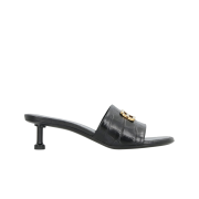 (W) Balenciaga Groupie Sandal Black