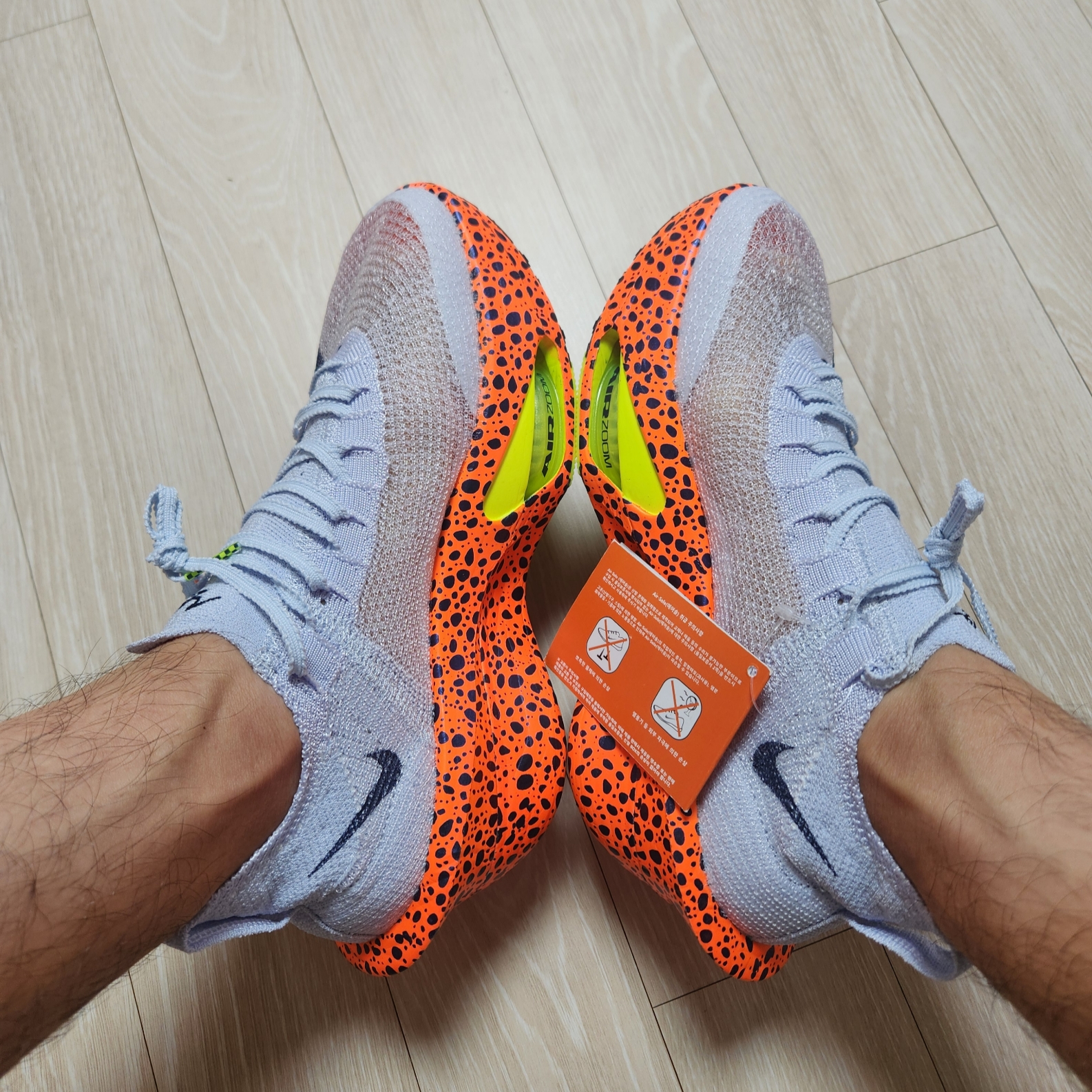 (W) Nike Air Zoom Alphafly Next% 3 Olympic Safari 착용 스타일 - 7