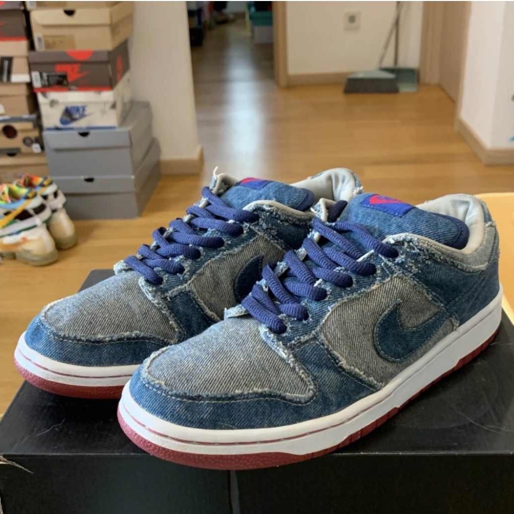 Nike SB Dunk Low Pro Reese Forbes Denim 착용 스타일 - 1