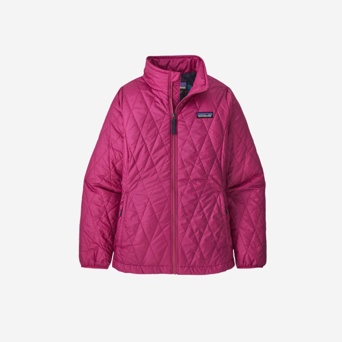 (Kids) Patagonia Nano Puff Diamond Quilted Jacket Mythic Pink 상세 이미지 1