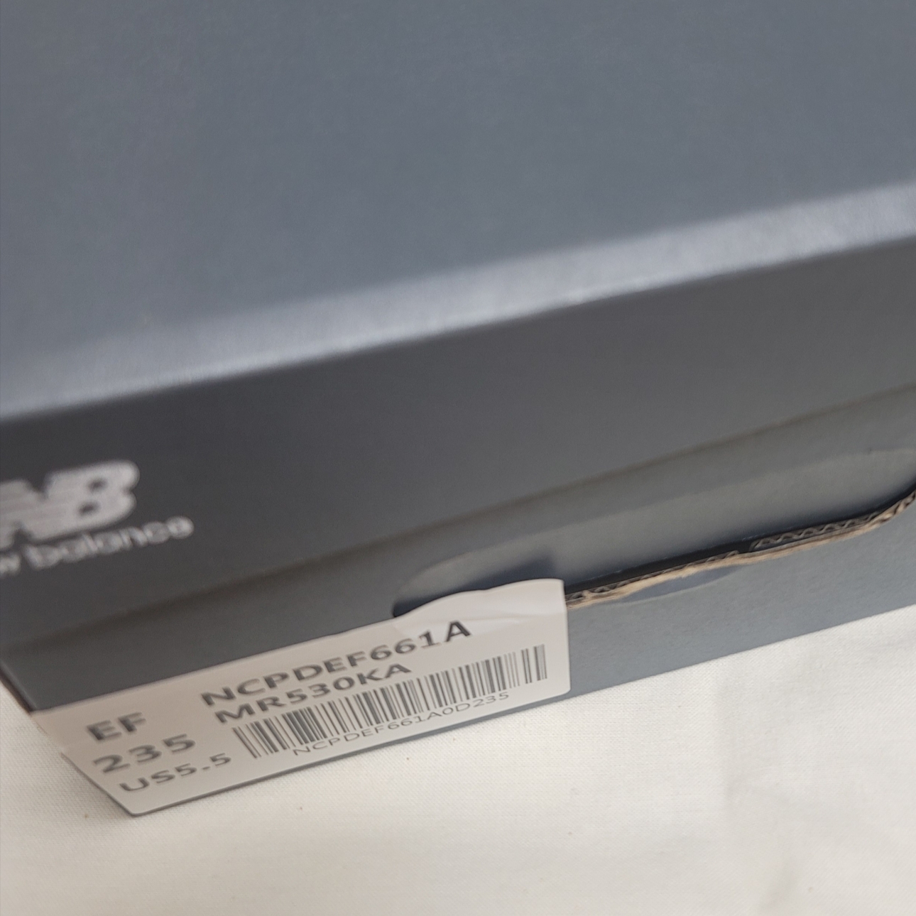 New Balance 530 Steel Grey 착용 스타일 - 4