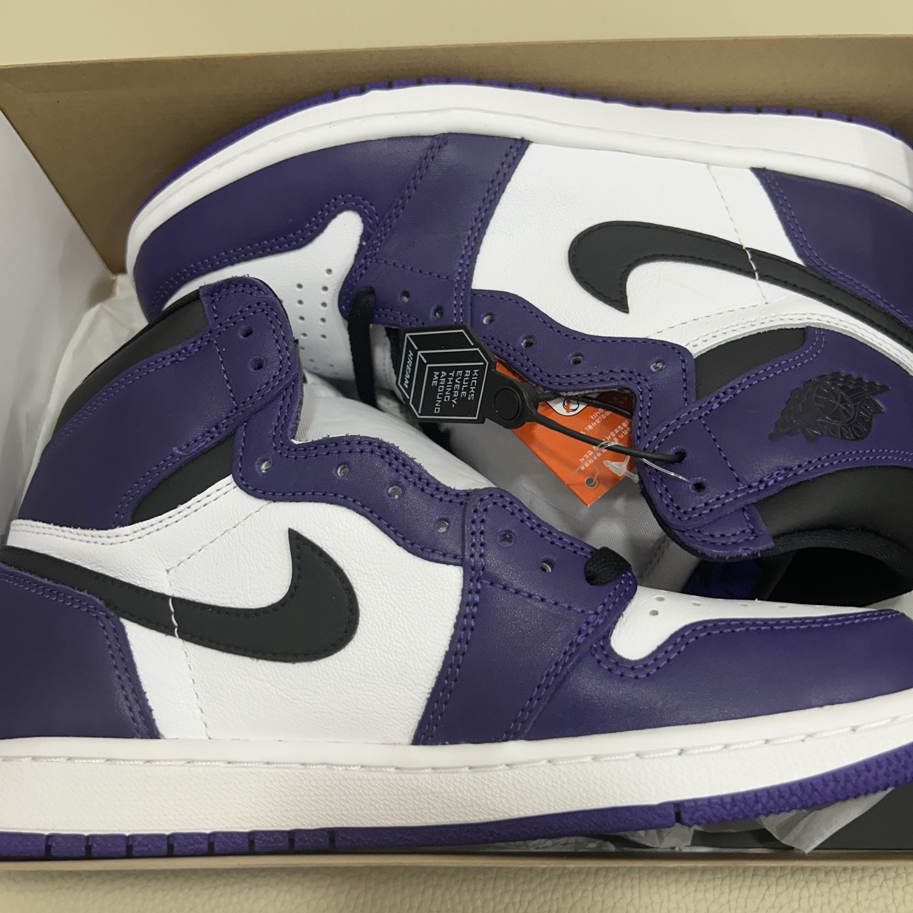 Jordan 1 Retro High OG Court Purple 2020 착용 스타일
