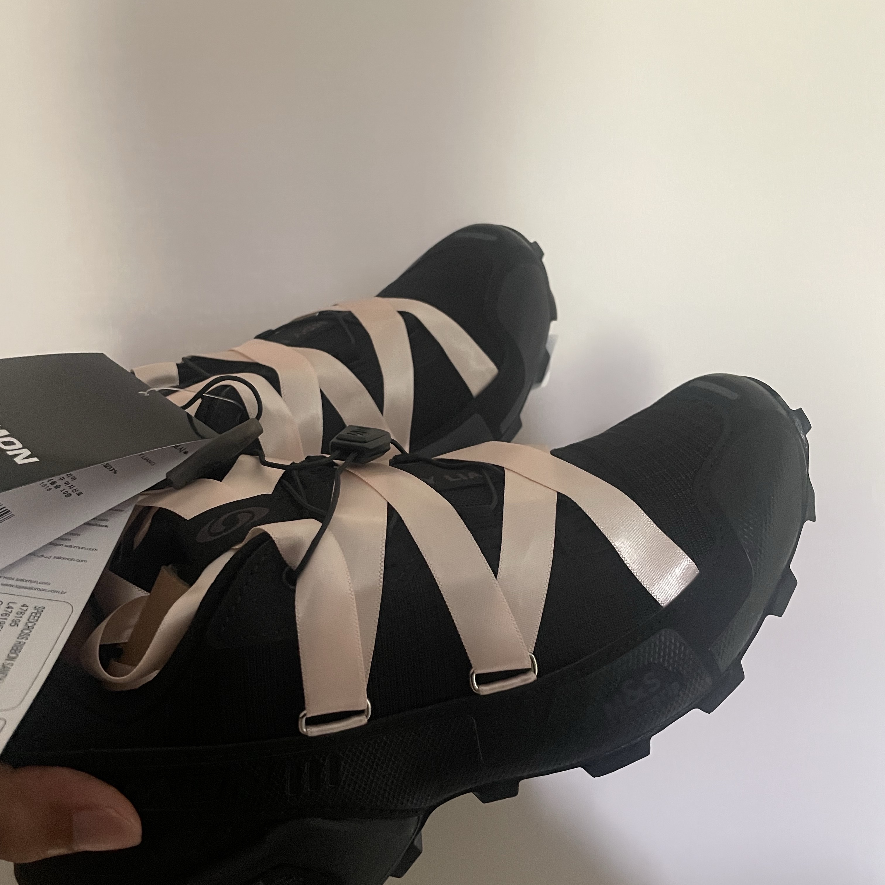 Salomon x Sandy Liang Speedcross 3 Ribbon, Salomon x Sandy Liang RX Marie Jeanne Black ์ฐฉ์ฉ ์คํ์ผ - 3