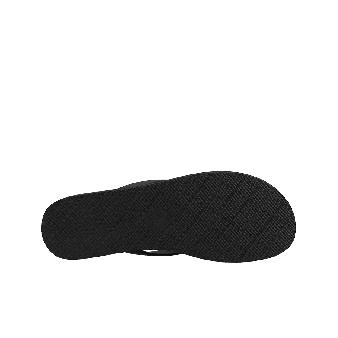 (W) 구찌 러버 쉐브론 통 샌들 블랙((W) Gucci Rubber Chevron Thong Sandal Black) - 2