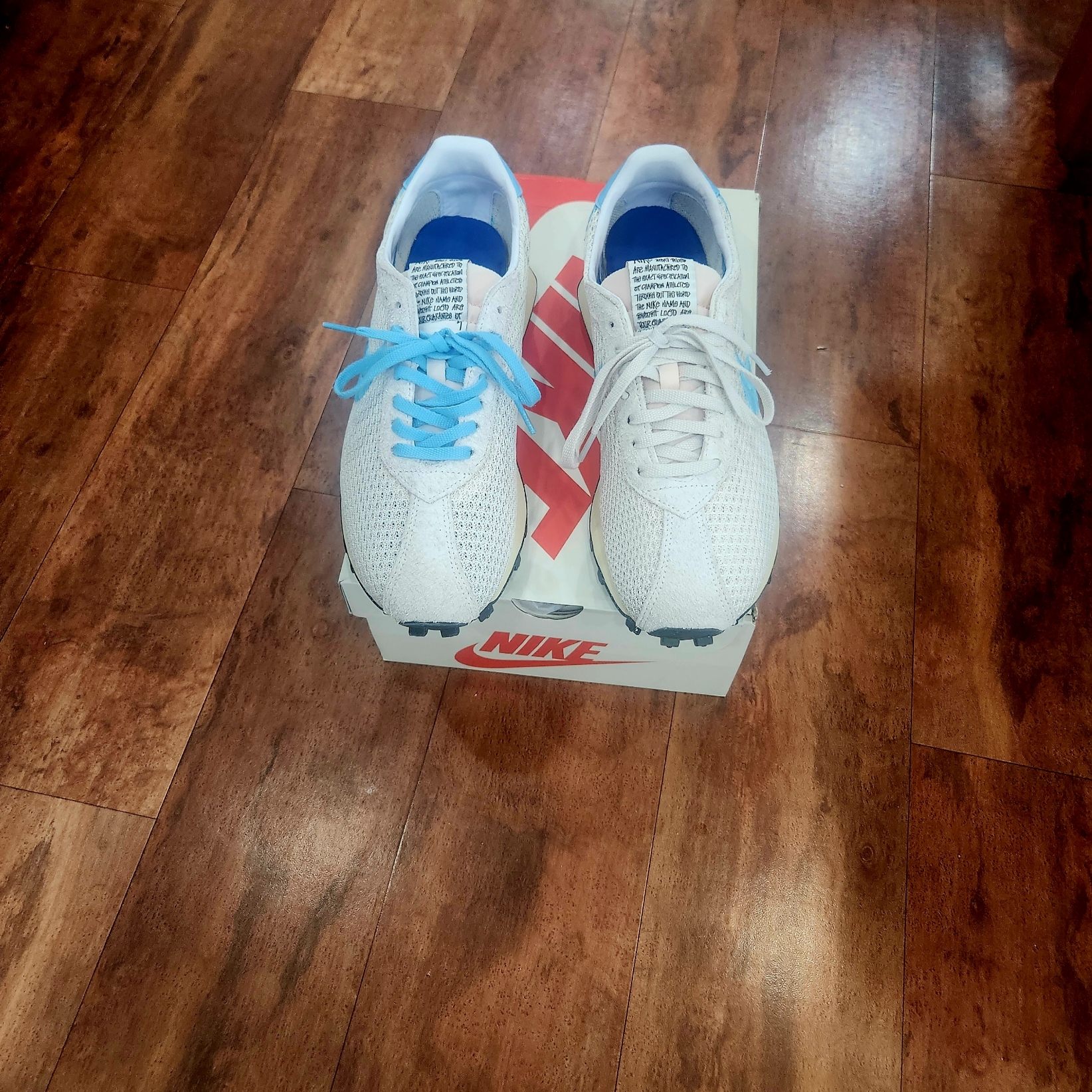 Nike x Stussy LD-1000 SP Phantom Aquarius Blue 착용 스타일 - 1