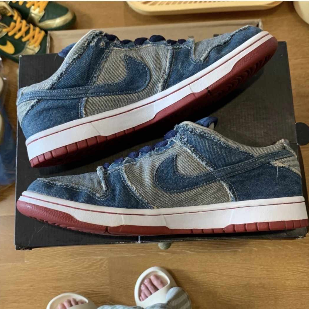 Nike SB Dunk Low Pro Reese Forbes Denim 착용 스타일 - 7