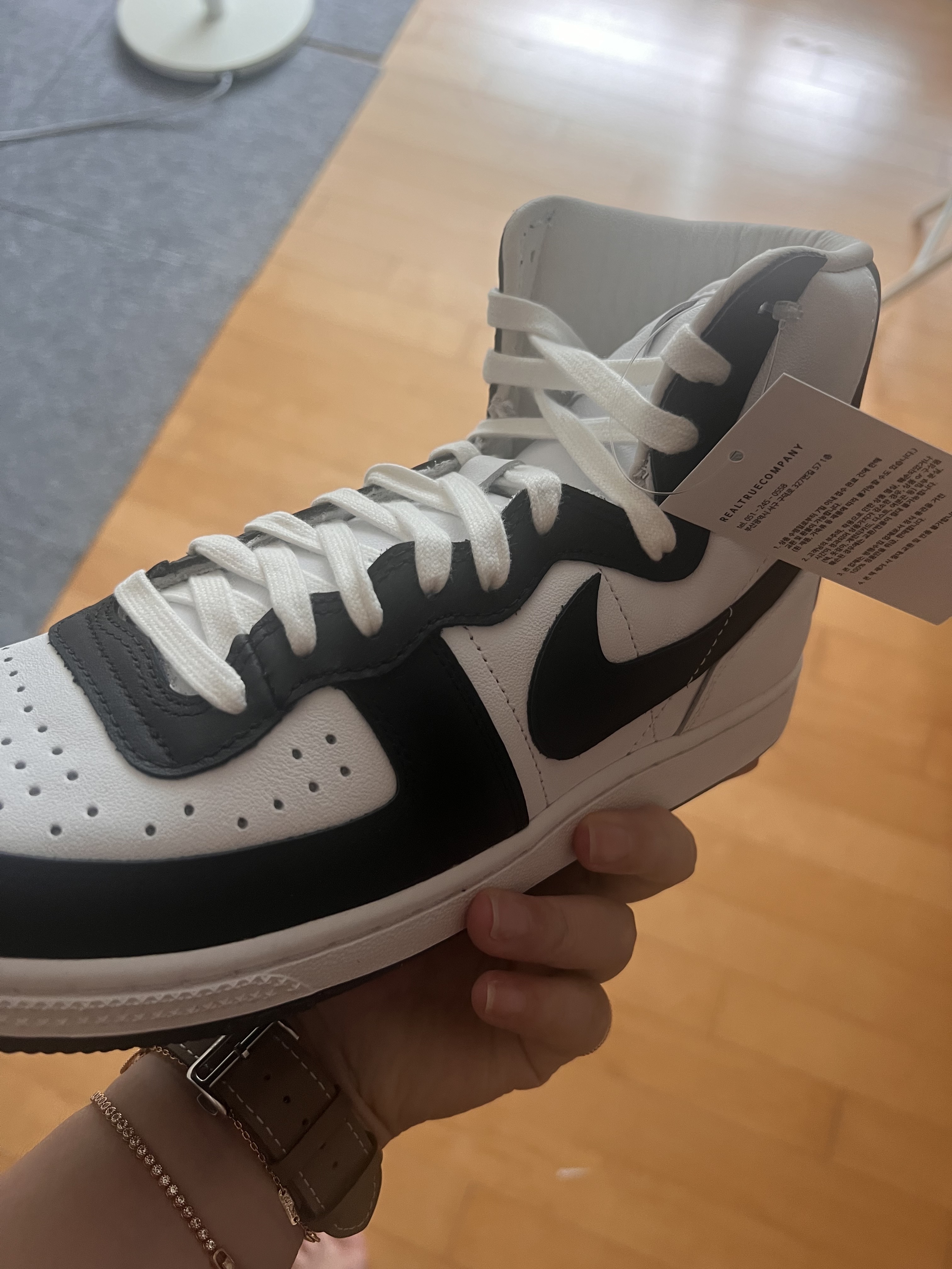 Nike x Comme des Garcons Homme Plus Terminator High Black 착용 스타일