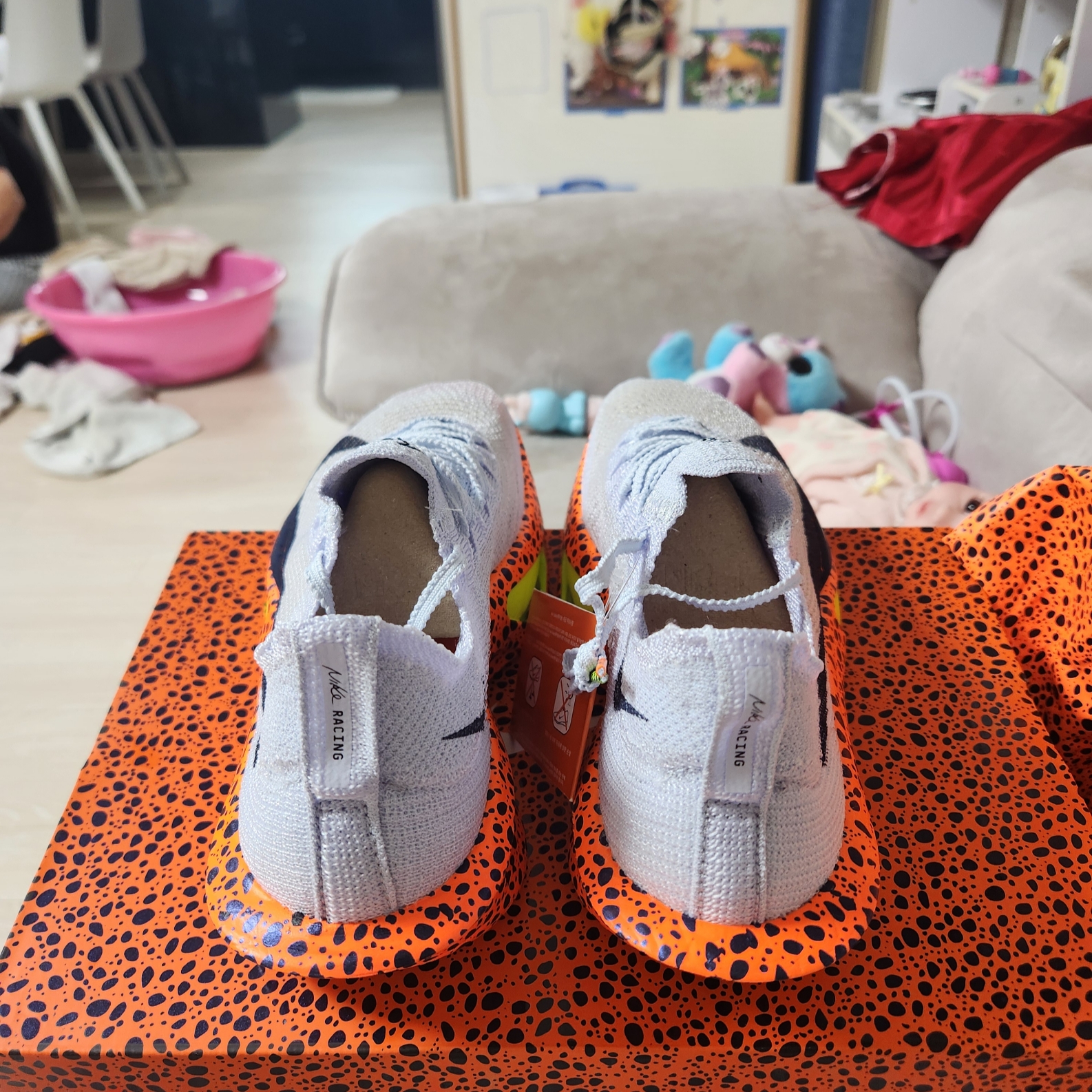 (W) Nike Air Zoom Alphafly Next% 3 Olympic Safari 착용 스타일 - 3