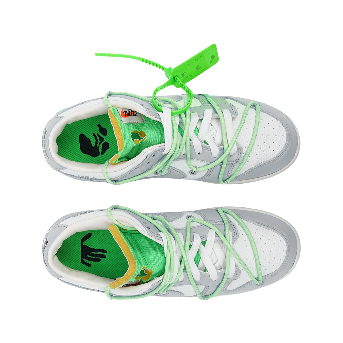 나이키 x 오프화이트 덩크 로우 더 50 - 로트 7(Nike x Off-White Dunk Low The 50 - Lot 7) - 3