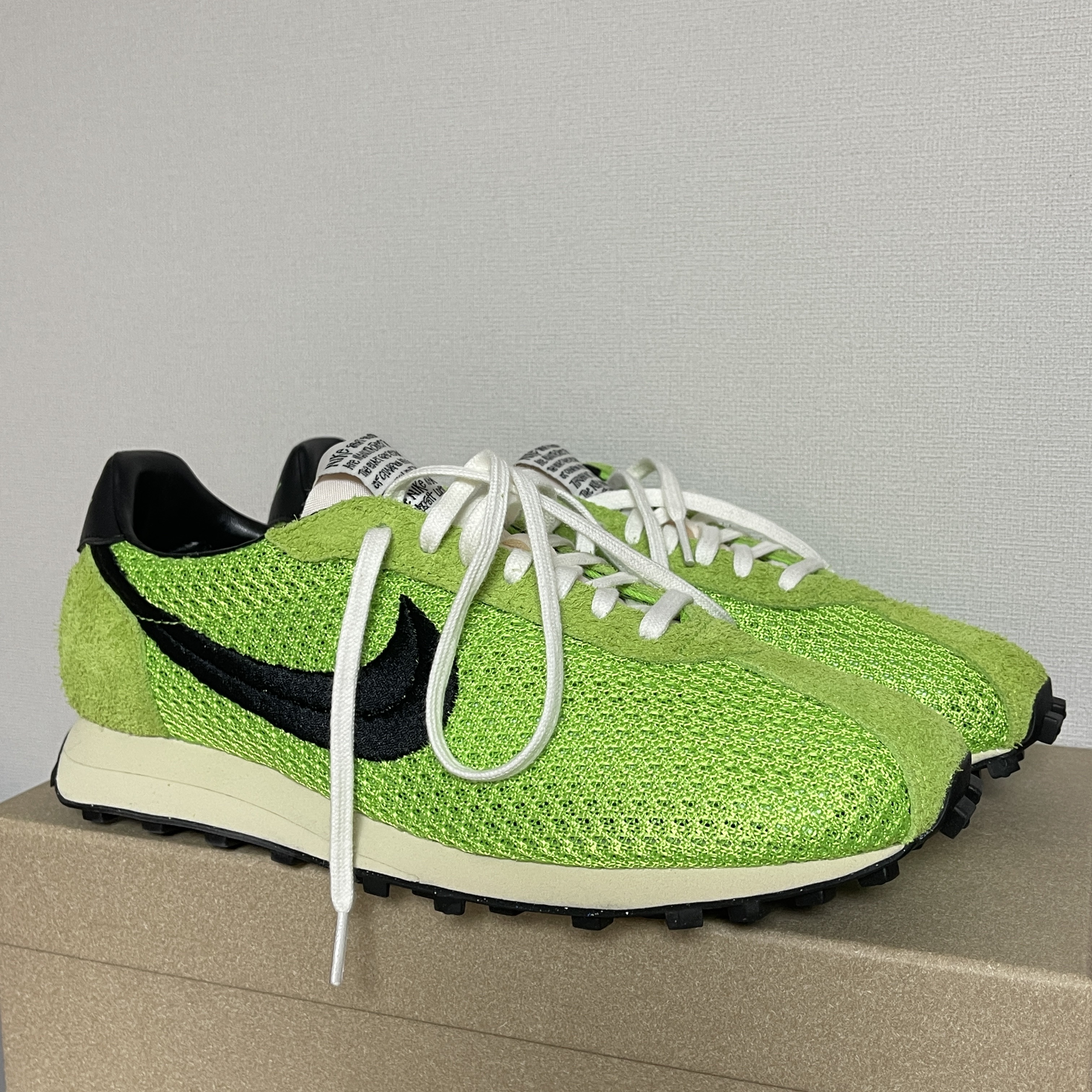 Nike x Stussy LD-1000 SP Action Green and Black 착용 스타일