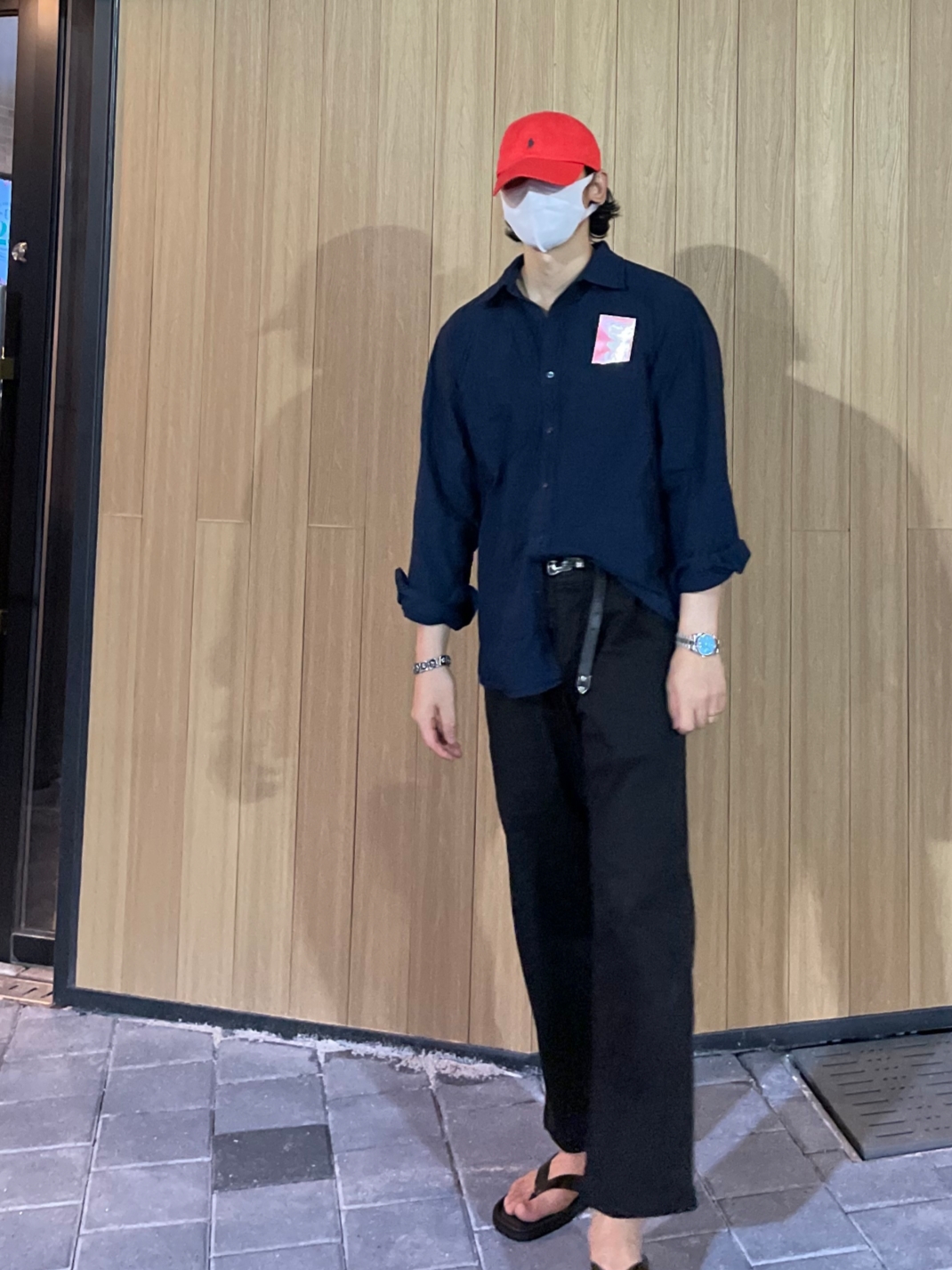 [30%적립] Polo Ralph Lauren Cotton Chino Ball Cap Red 착용 스타일