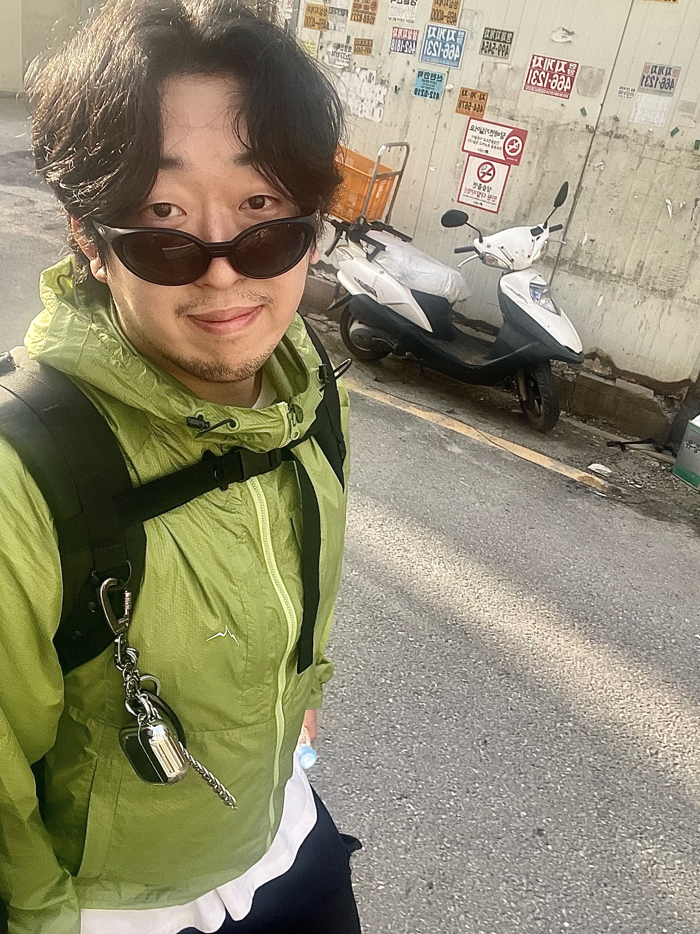 Salomon XT-6 Gore-Tex Black Ebony, Oakley Eye Jacket Redux Matte Black Frame Prizm Grey Lenses High Bridge Fit 착용 스타일 - 9